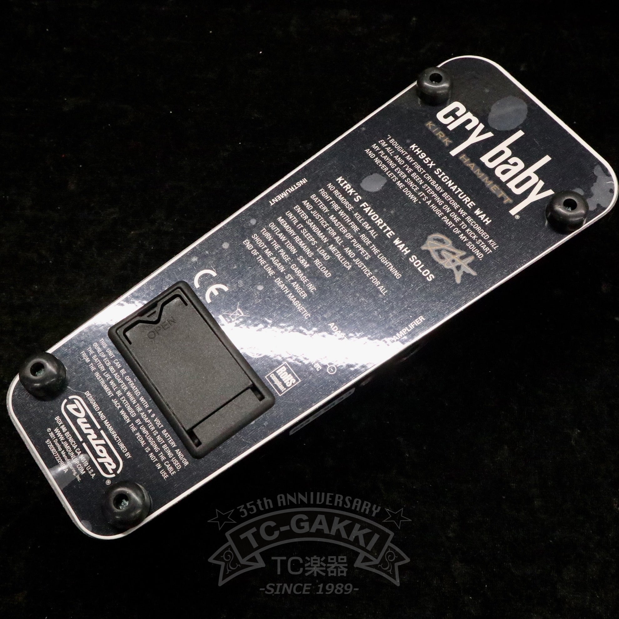 KH - 95X KIRK HAMMETT COLLECTION CRY BABY WAH - TC楽器 - TCGAKKI