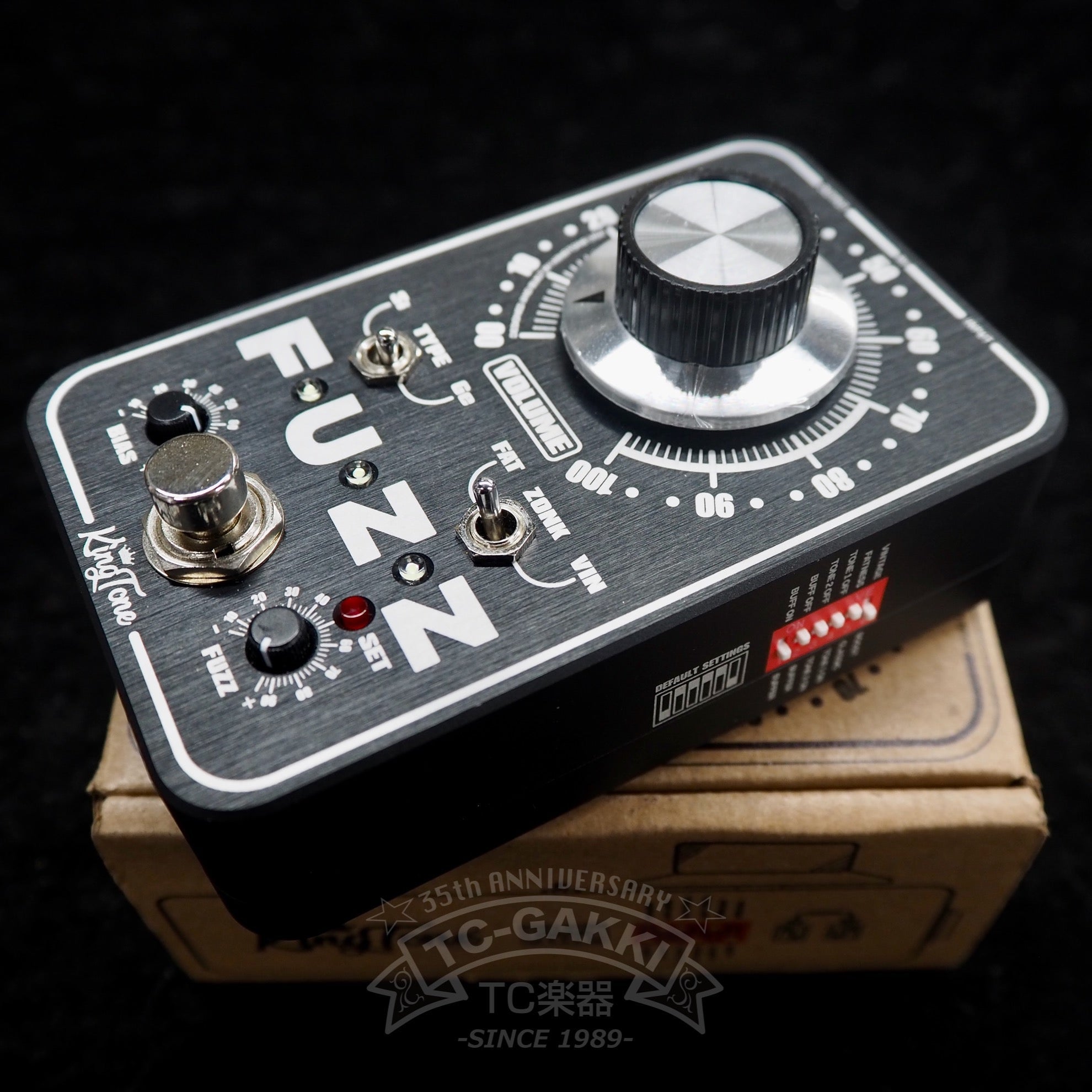 KING TONE GUITAR miniFUZZ V2