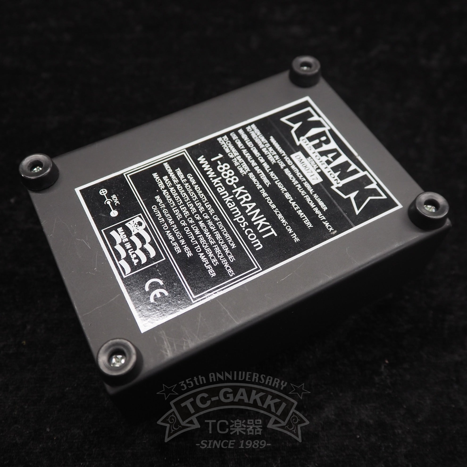 KRANK DISTORTUS MAXIMUS - TC楽器 - TCGAKKI