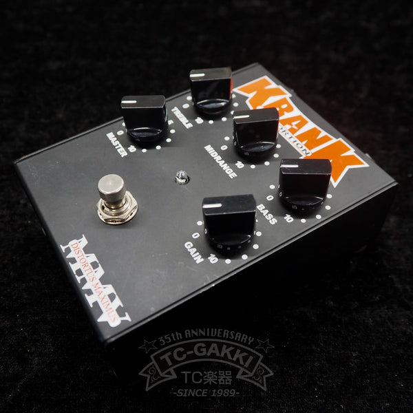 KRANK Distortus Maximus エフェクター ディストーション KRANK DISTORTUS MAXIMUS - TC楽器 - TCGAKKI