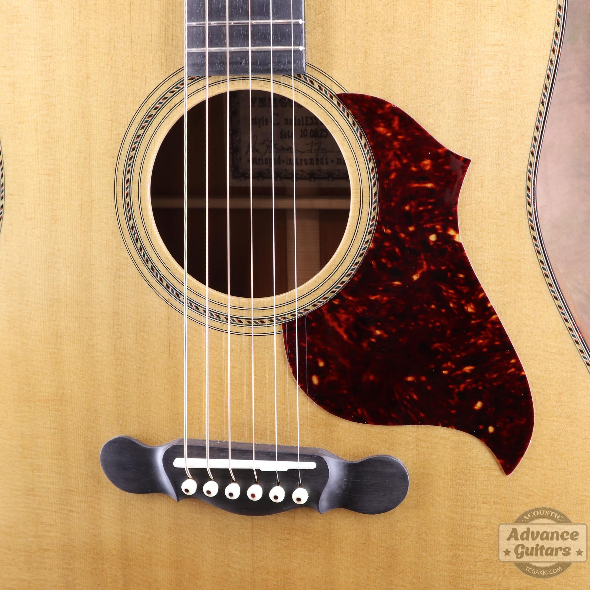 Mahogany Early Slope Shoulder Advance Guitars Signature Model - TC楽器 - TCGAKKI