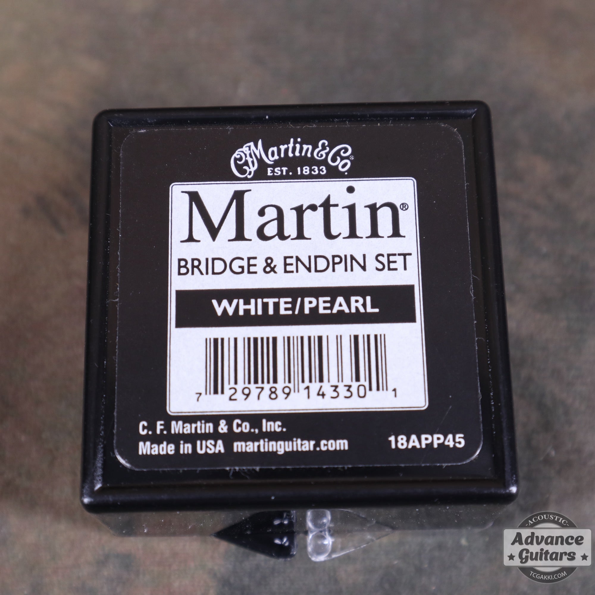 Martin / BRIDGE &ENDPIN SET(WHITE/PEARL)