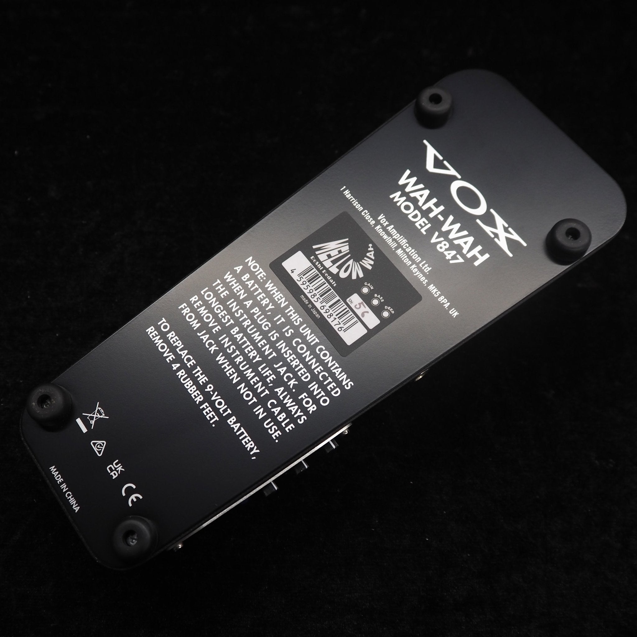 MELLOW WAH (NEW) w/Collection Card - TC楽器 - TCGAKKI