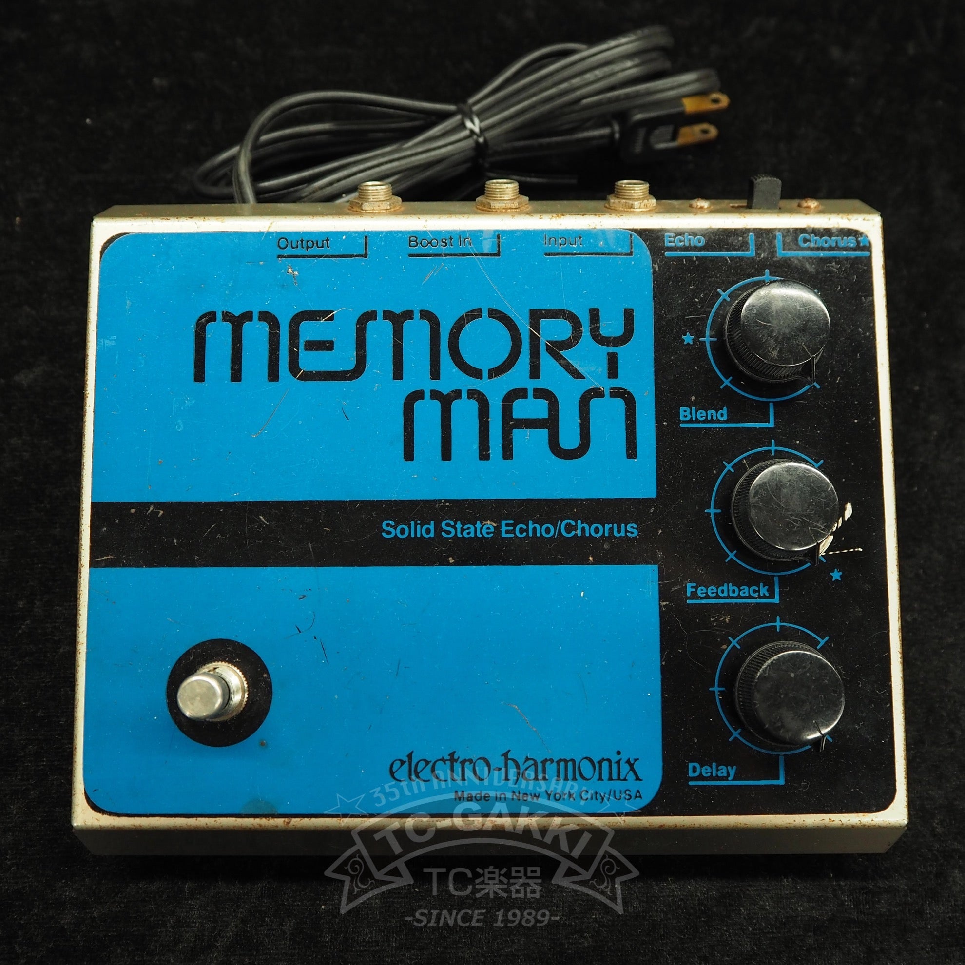 ギター MEMORY MAN EH7810F Echo / Chorus MEMORY MAN EH7810F Solid State Echo / Chorus - TC楽器 - TCGAKKI