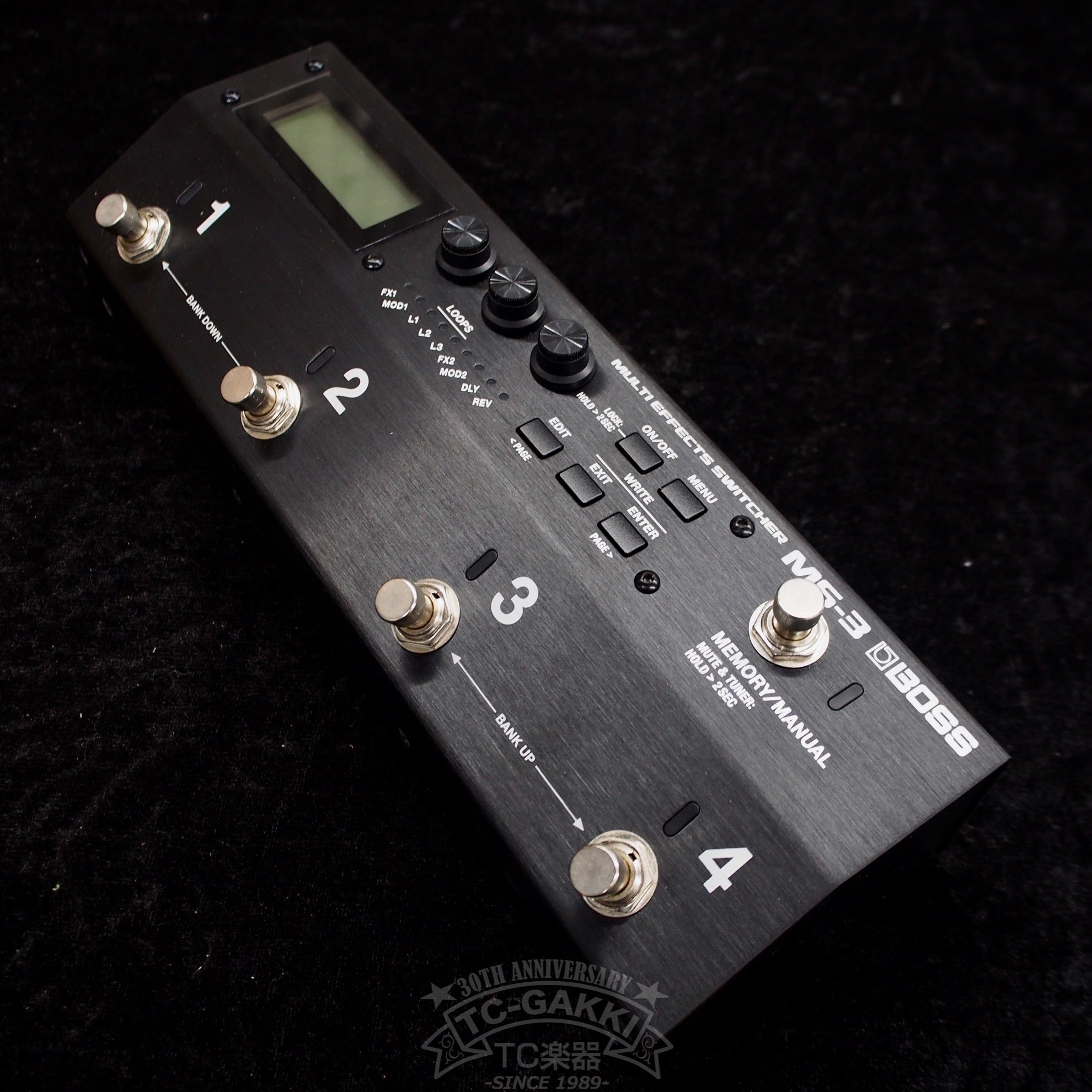 MS - 3 MULTI EFFECTS SWITCHER - TC楽器 - TCGAKKI