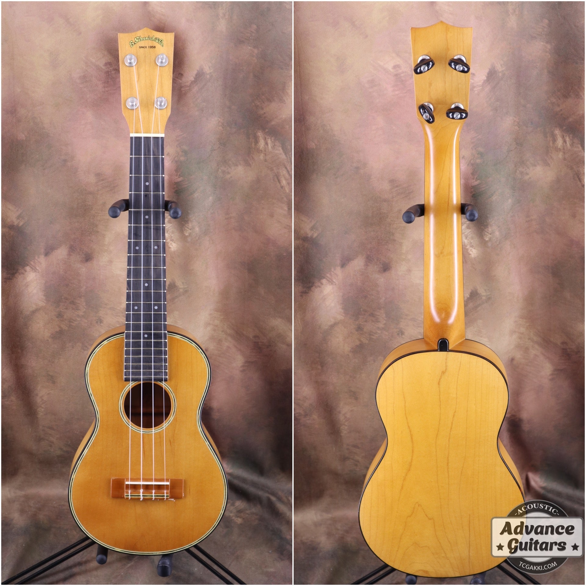 Nakanishi Soprano Ukulele Long Neck - TC楽器 - TCGAKKI