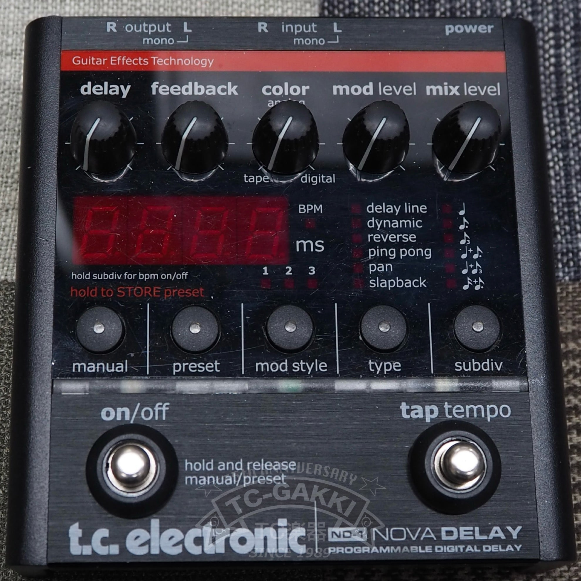 ND - 1 NOVA DELAY - TC楽器 - TCGAKKI