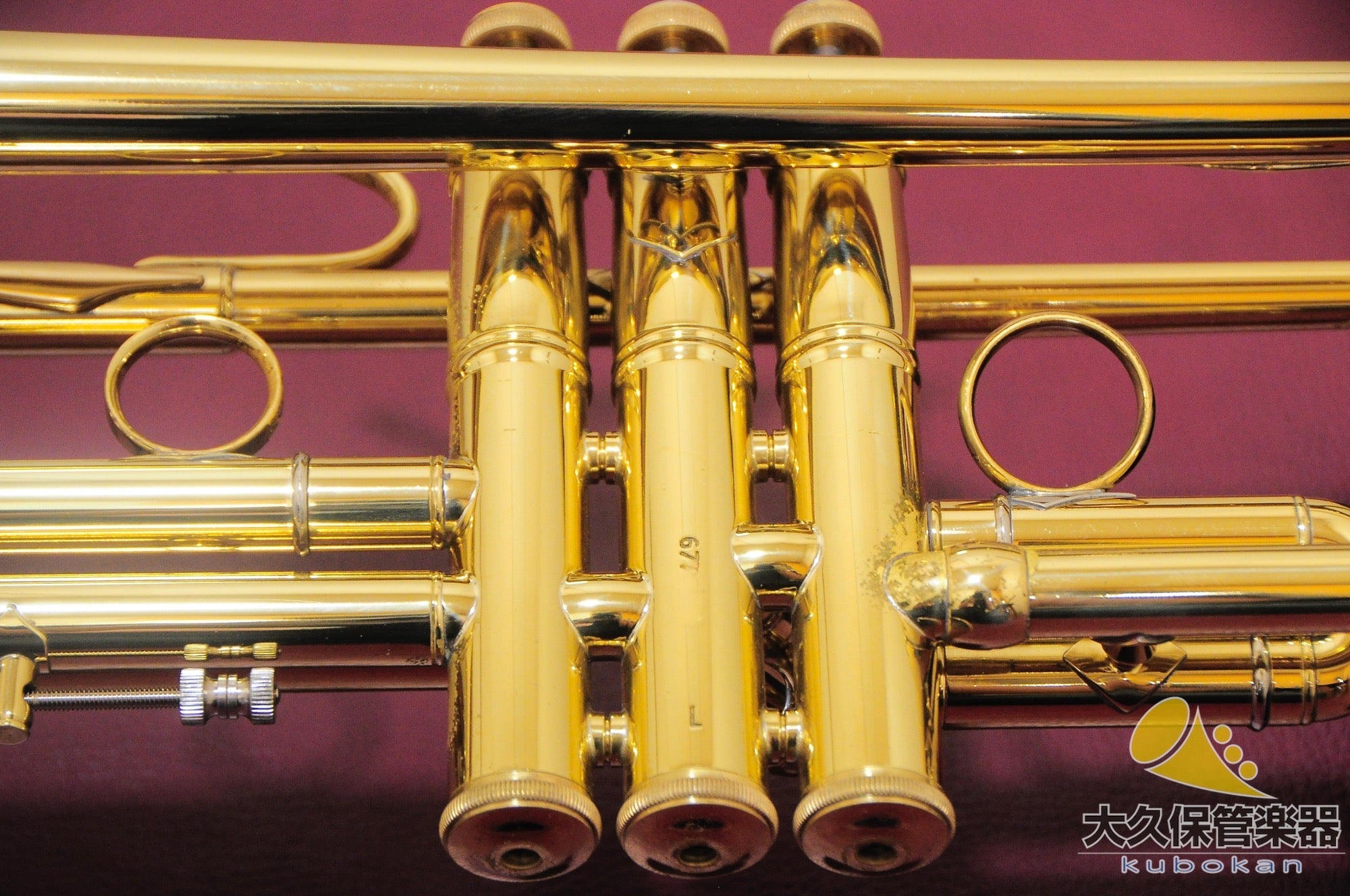 ヴィンテージアンバサダー1500C4本爪ドラグ、茶ステッカー、セラミックBB シャーゲル Ganschhorn Vintage matt lacquer Light B♭管