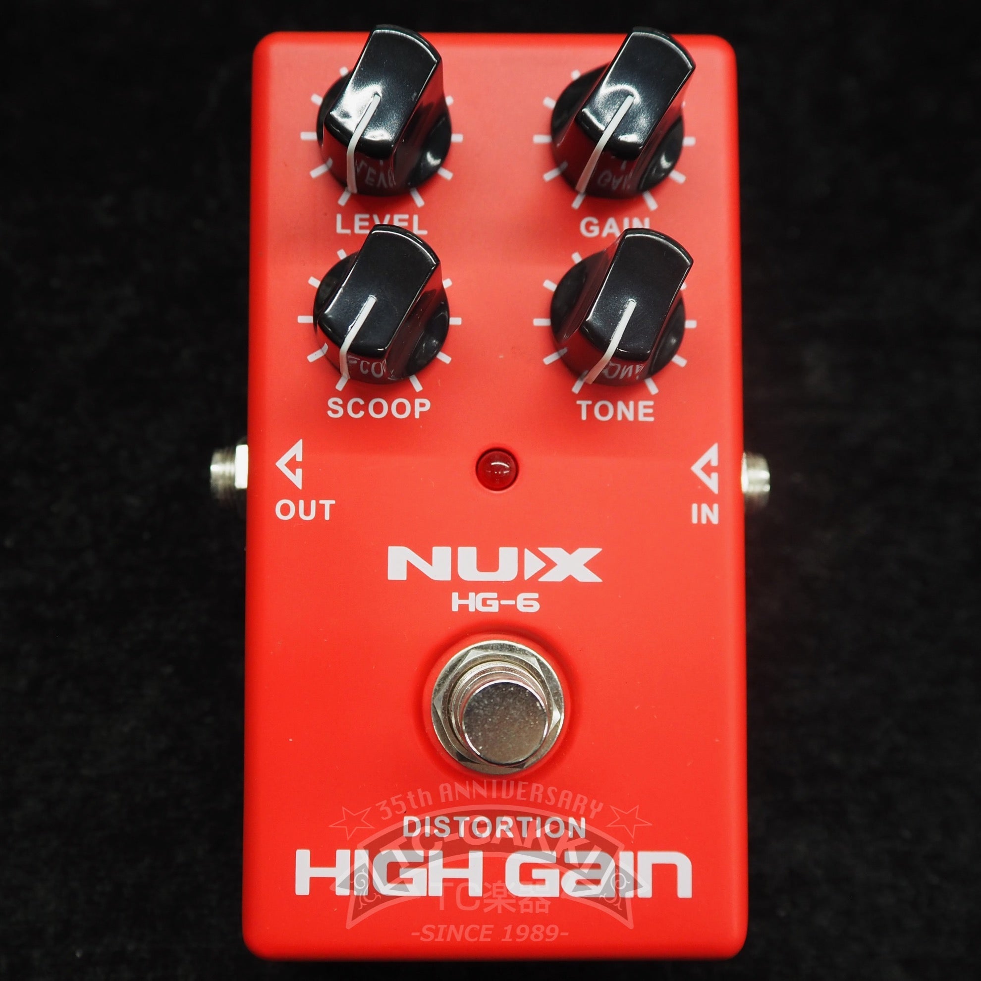 NUX HG - 6 HIGH GAIN DISTORTION - TC楽器 - TCGAKKI