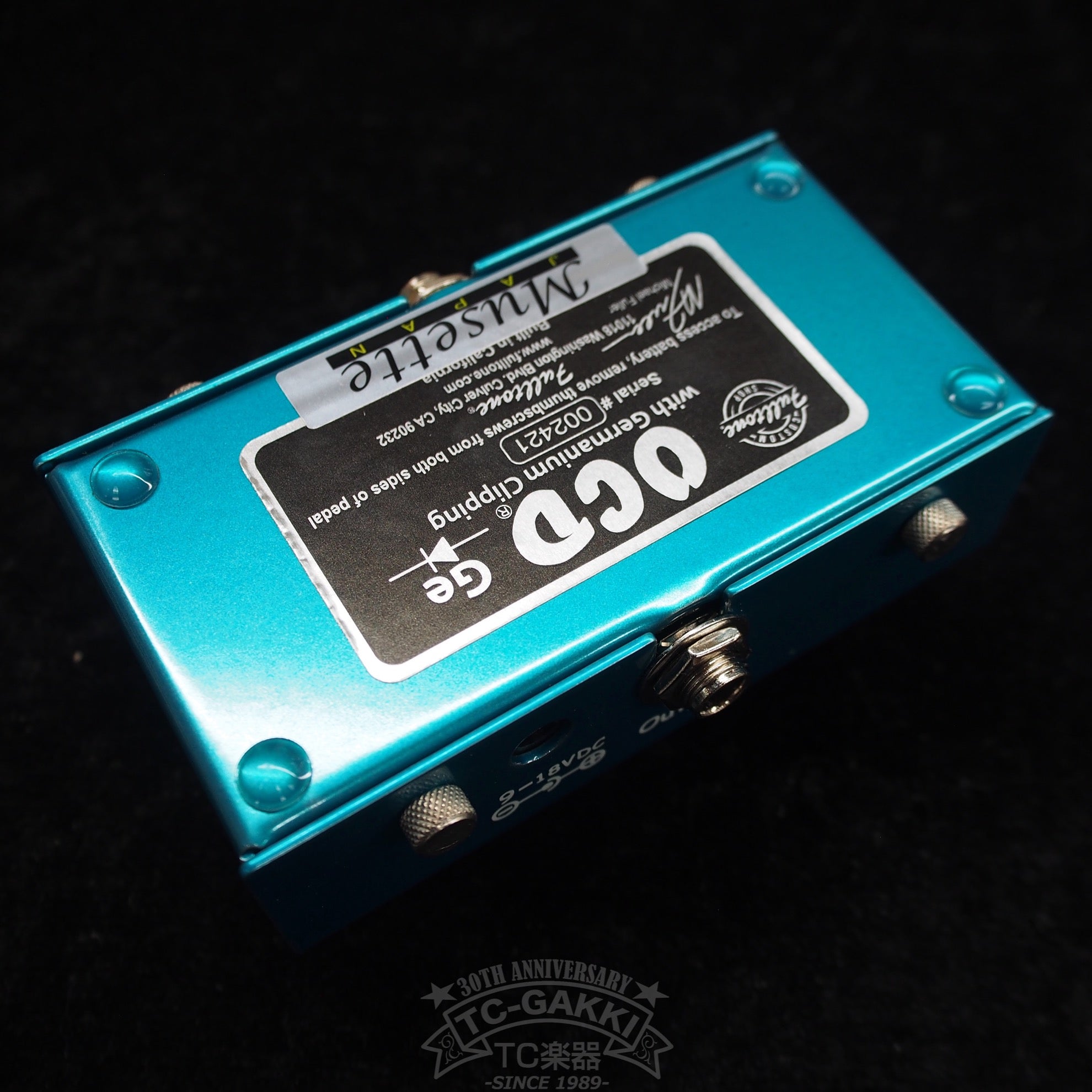 OCD Ge OVERDRIVE/DISTORTION with Germanium Clipping - TC楽器 - TCGAKKI