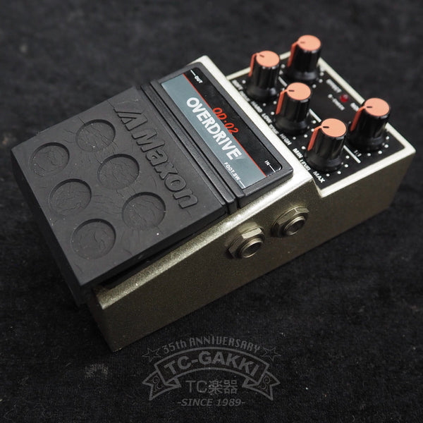 ギター MAXON OD-02 OVERDRIVE Rare & Obscure Japanese Pedals - Maxon OD-02 Overdrive With