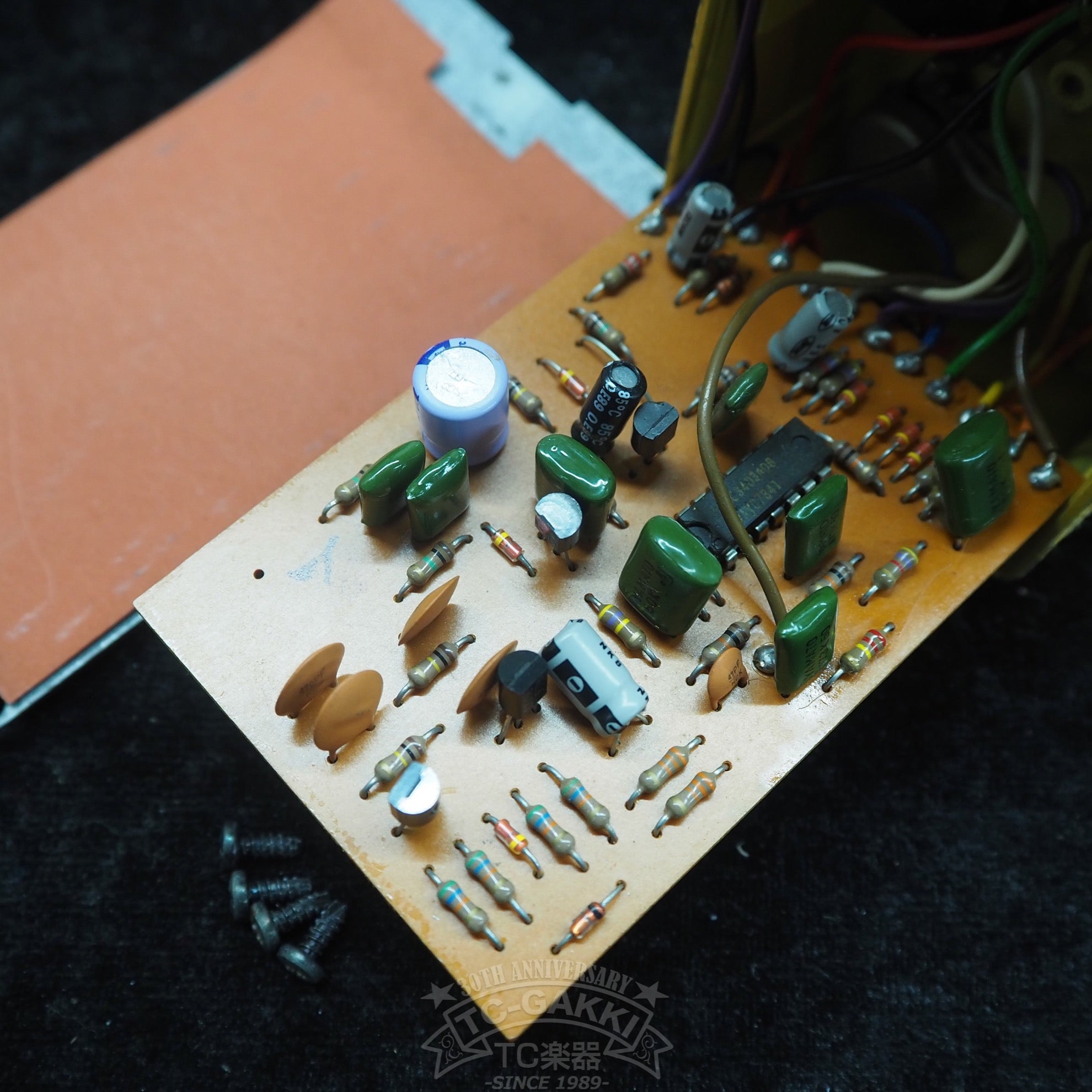 OD-1 BOSS 最初期型 RC3403ADB BOSS OD-1 Over Drive (Silver Screw/JAPAN/RC3403ADB