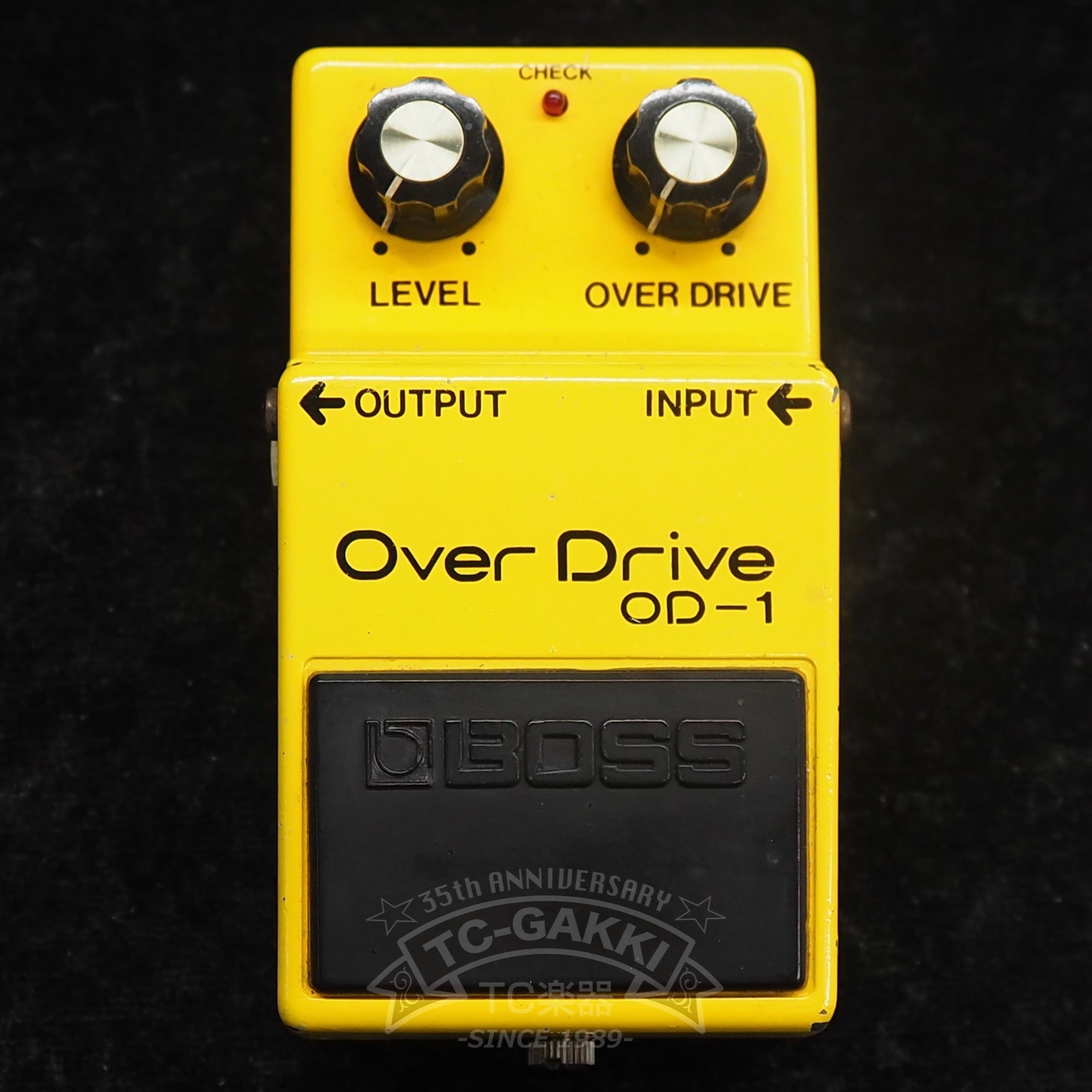 OD - 1 Over Drive (Silver Screw/JAPAN/NEC C4558C/8900) - TC楽器 - TCGAKKI