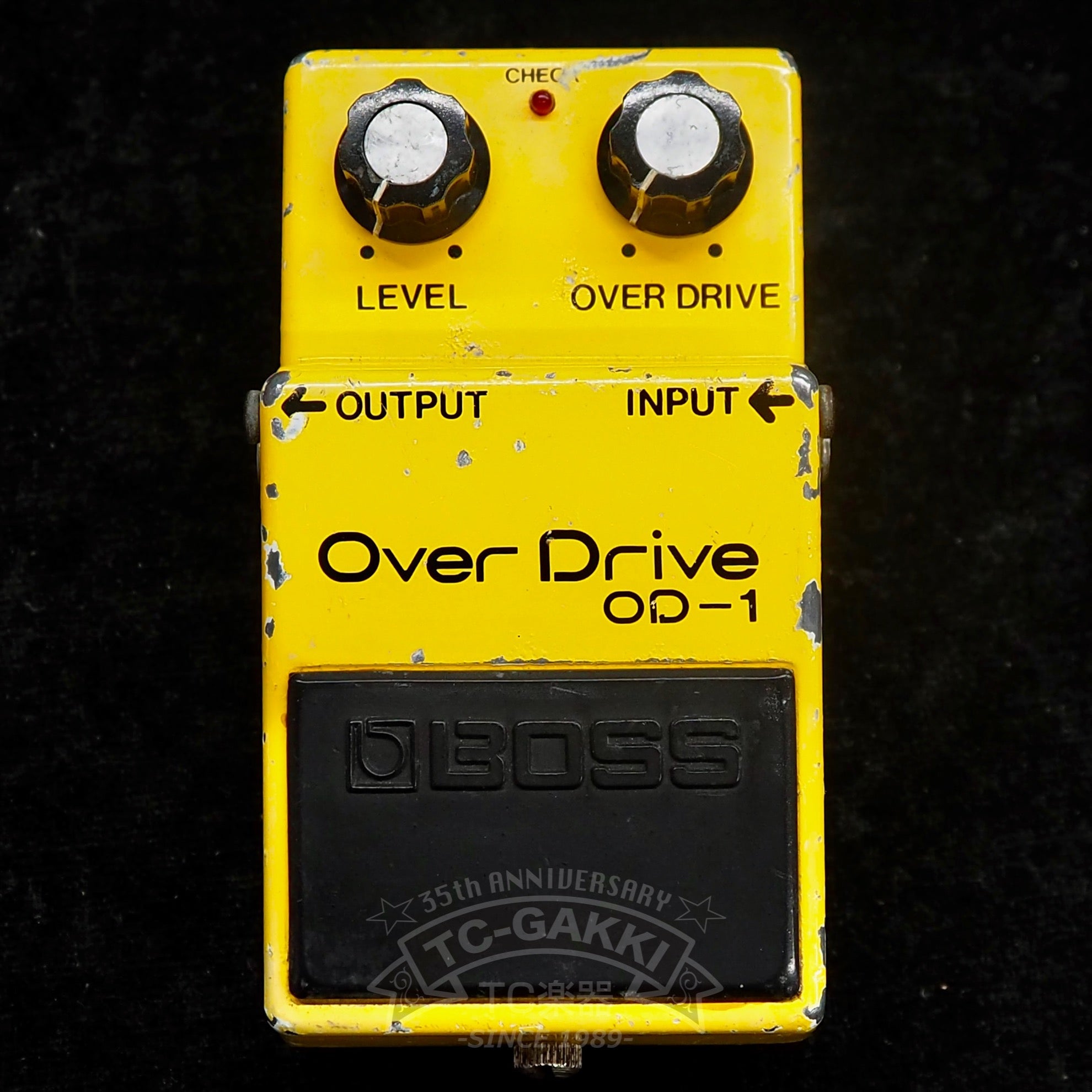 BOSS OD-1 Over Drive (Silver Screw/JAPAN/RC3403ADB/#6400)