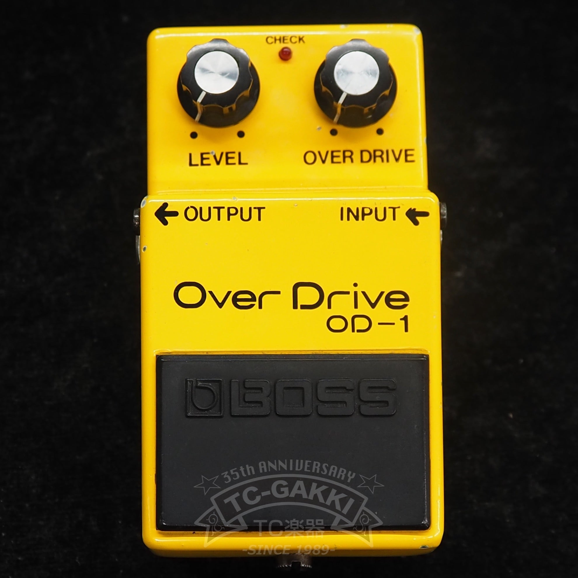 OD - 1 Over Drive (Silver Screw/JAPAN/RC3403ADB/6600) - TC楽器 - TCGAKKI