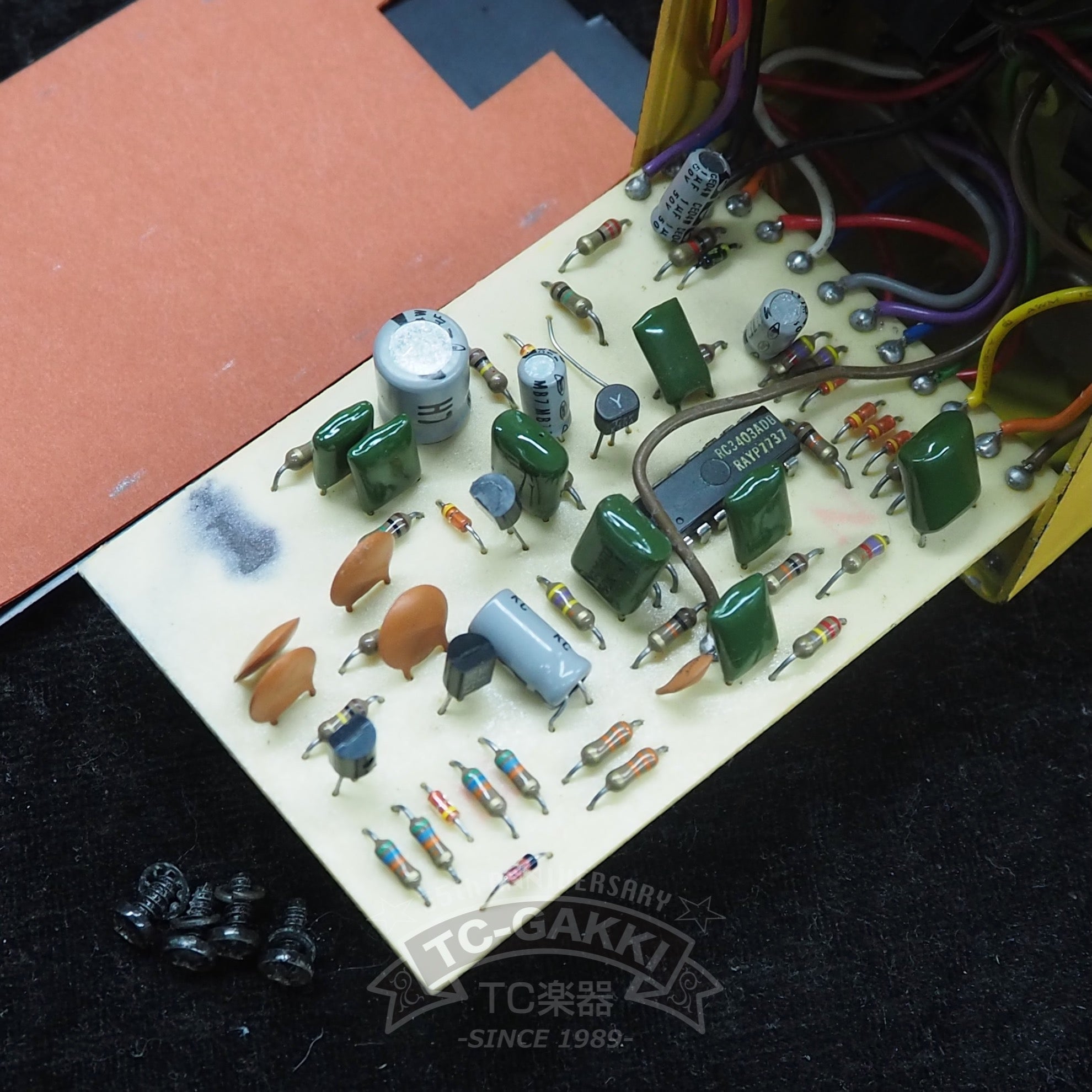 OD - 1 Over Drive (Silver Screw/JAPAN/RC3403ADB/6800) - TC楽器 - TCGAKKI