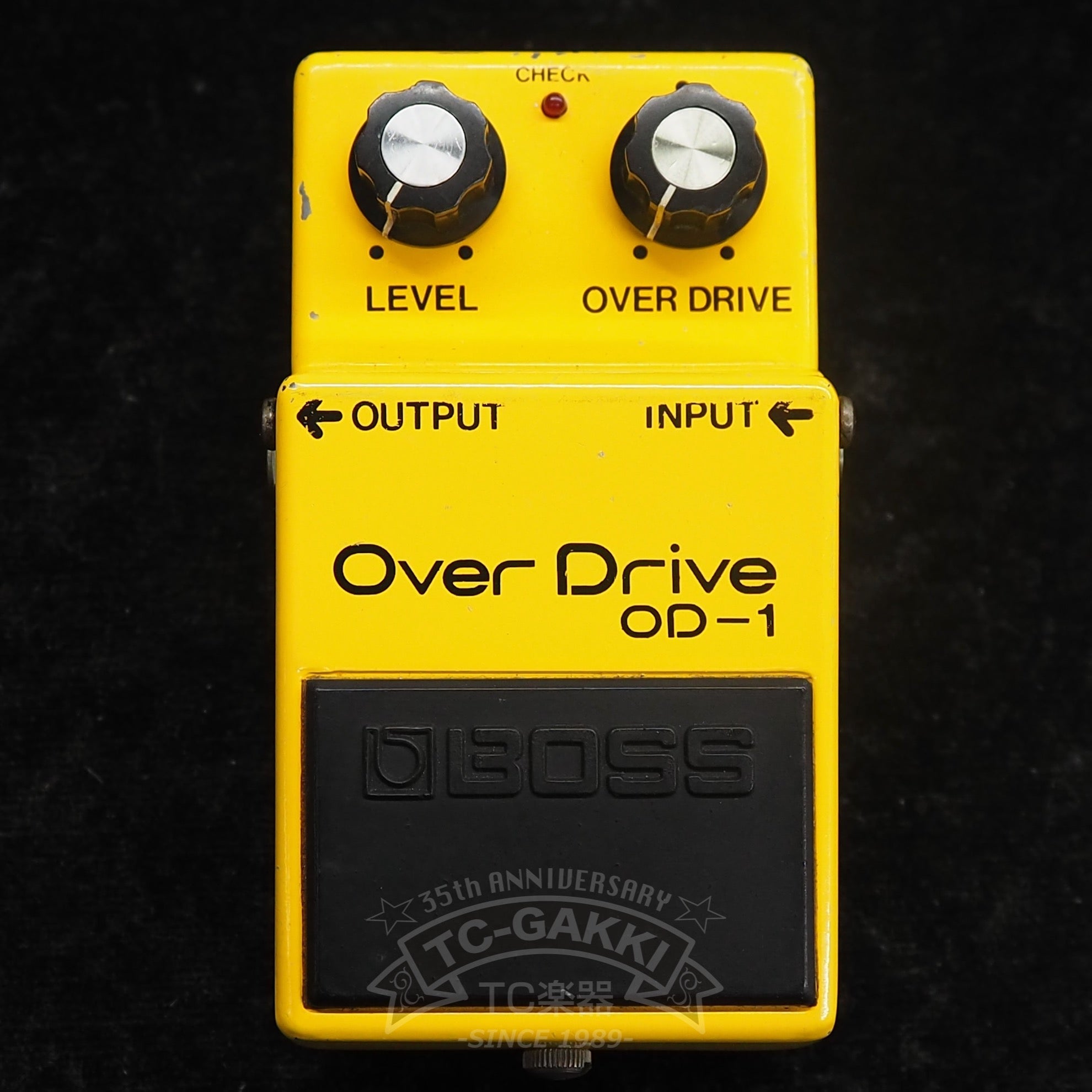 OD-1 Over Drive (Silver Screw/JAPAN/RC3403ADB/#8000) - TC楽器
