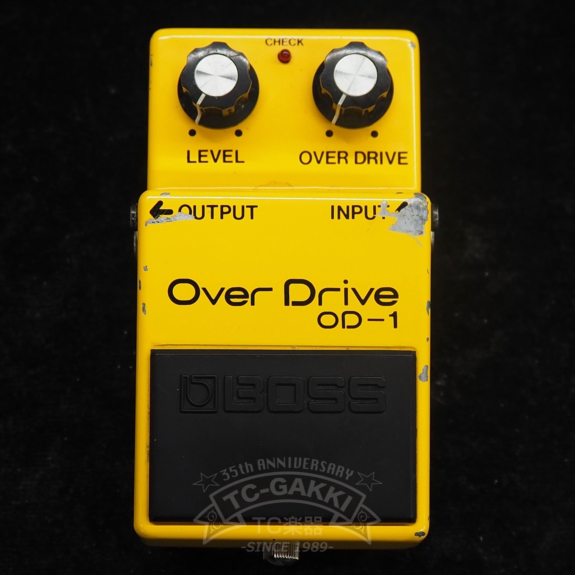 OD - 1 Over Drive (Silver Screw/JAPAN/RC3403ADB/8100) - TC楽器 - TCGAKKI