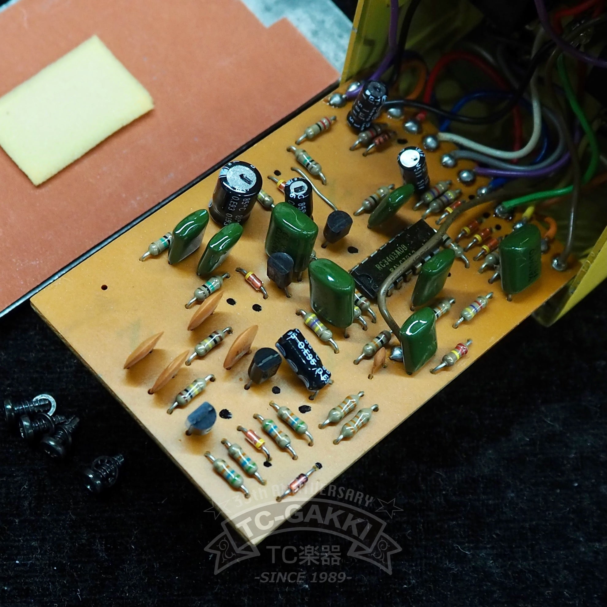 OD - 1 Over Drive (Silver Screw/JAPAN/RC3403ADB/8300) - TC楽器 - TCGAKKI