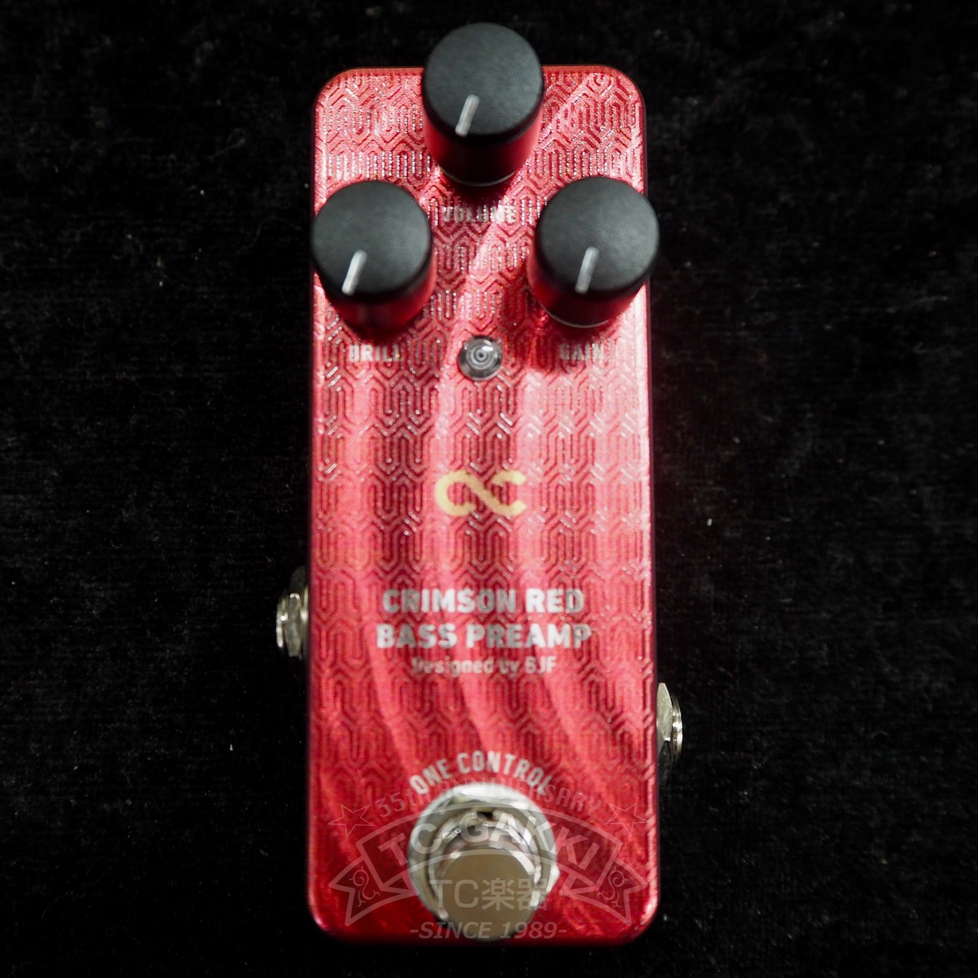 One Control Crimson Red Bass Preamp (OC-CRBP)