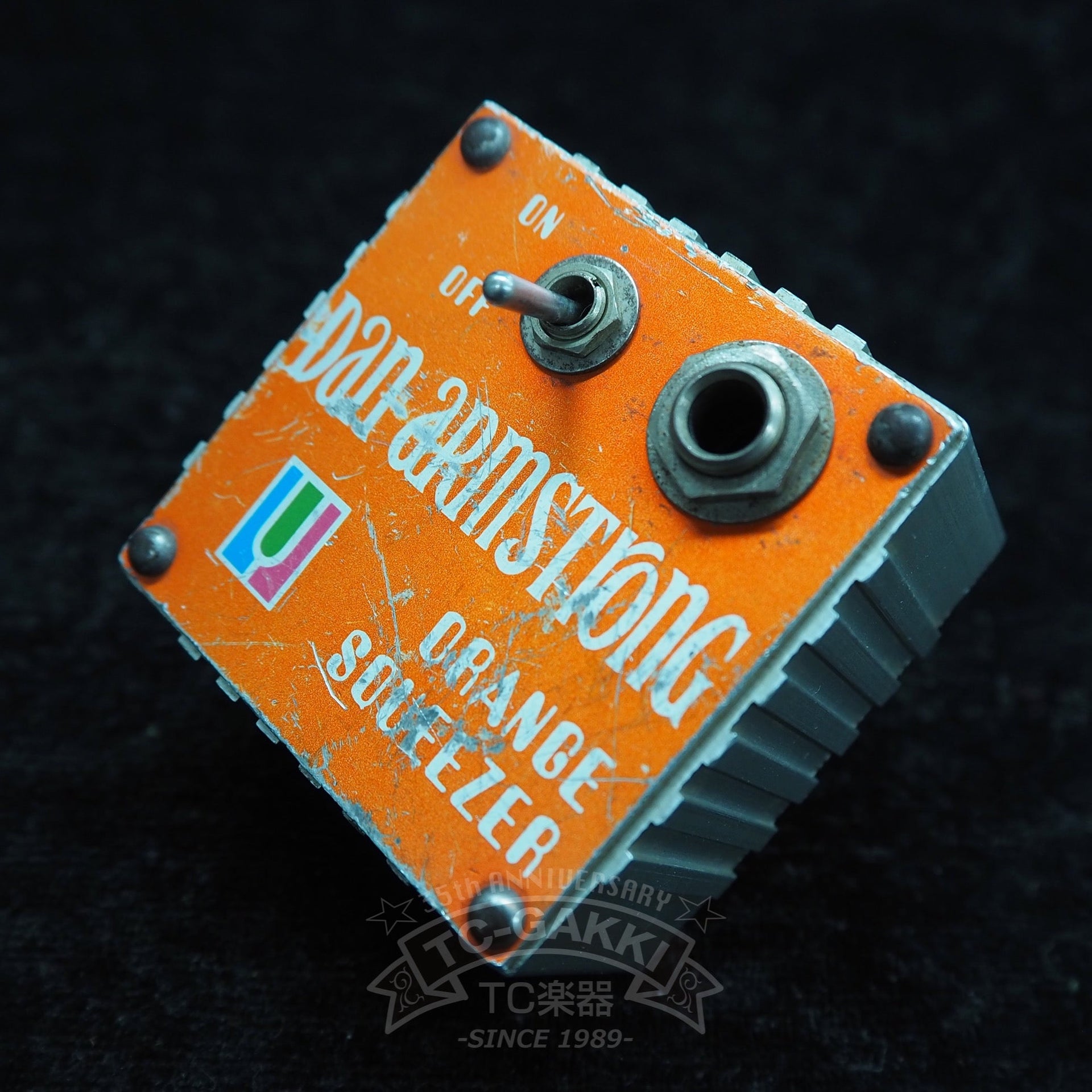 orange squeezer pedal ORANGE SQUEEZER "Made by Musitronics"