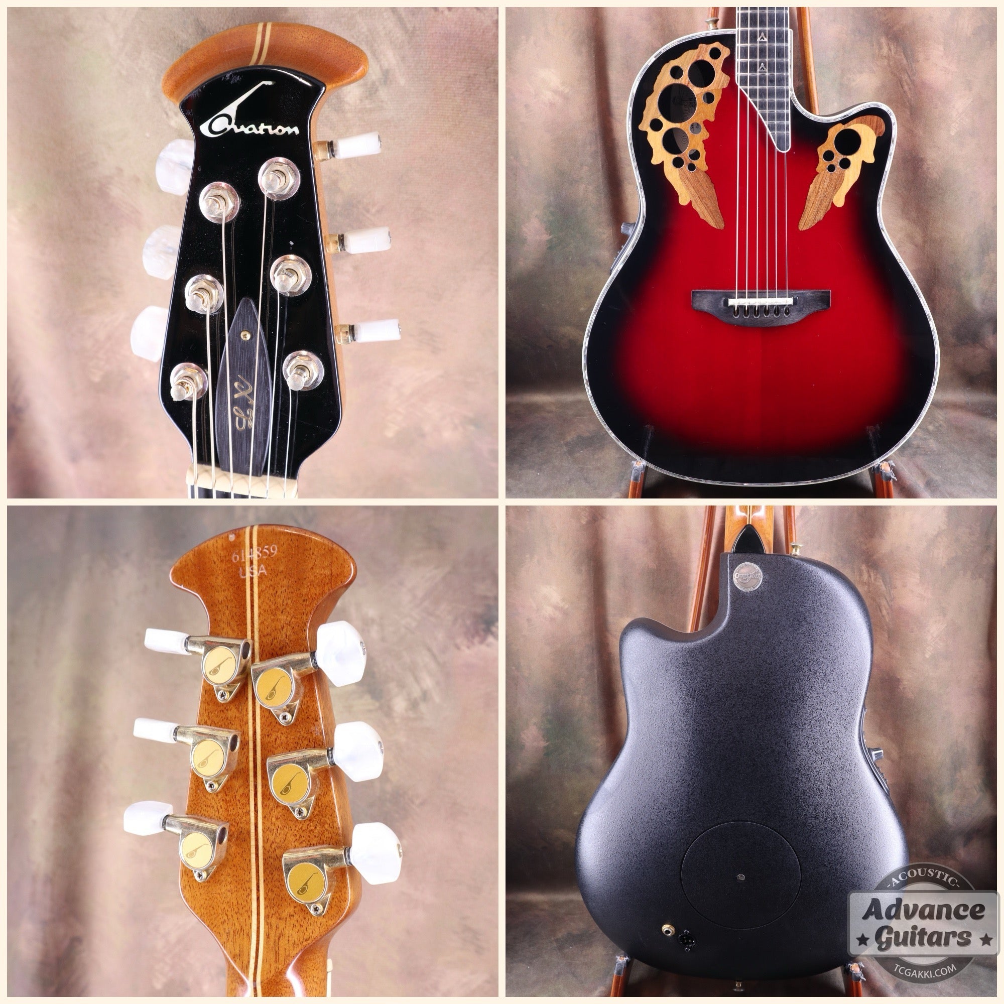 Ovation 2007年製 C868LX Custom Elite LX - TC楽器 - TCGAKKI