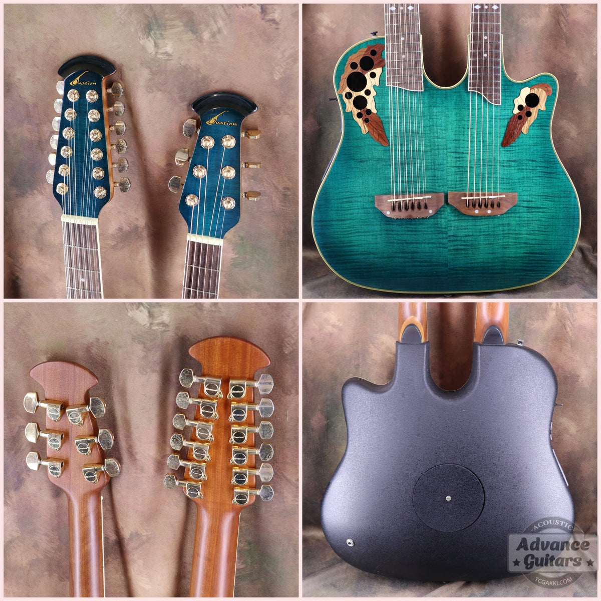 Ovation Celebrity CSD215 Double Neck - TC楽器 - TCGAKKI