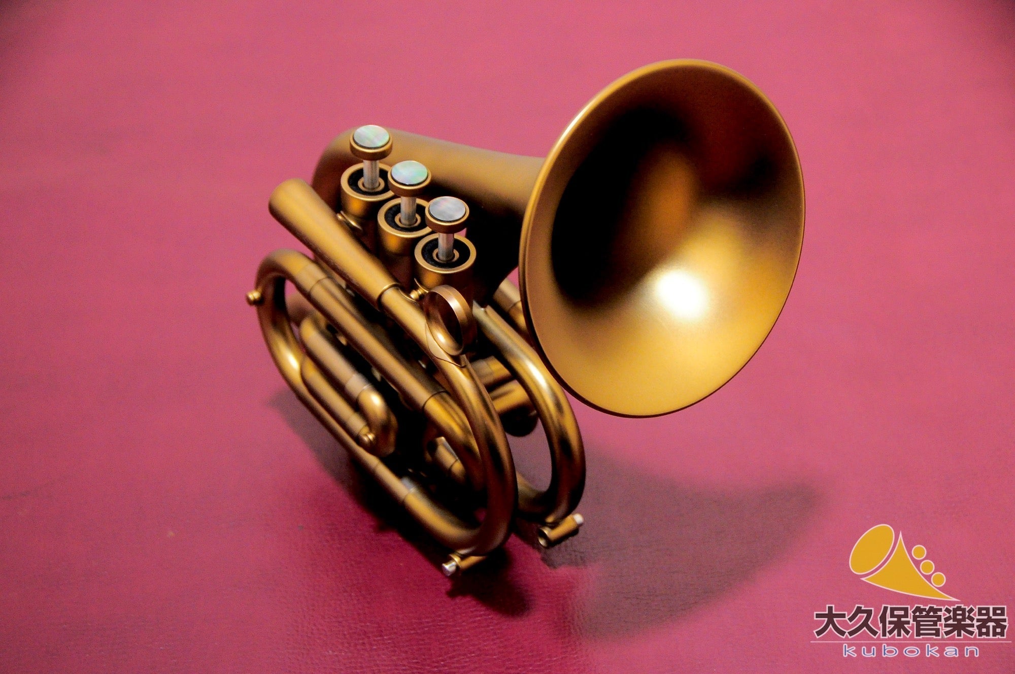 ブラスパイア P7 Dark Matte Lacquer finish (新品) ポケットトランペット