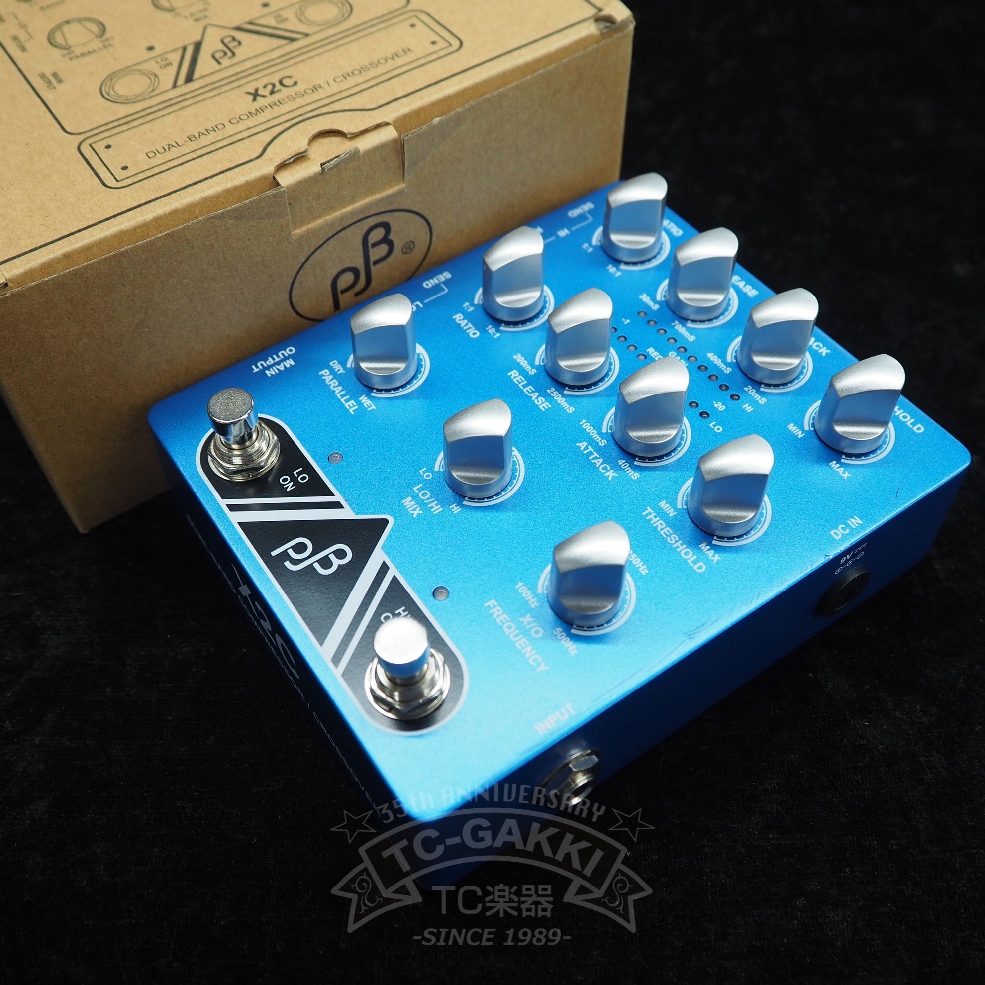 PHIL JONES BASS X2C DUAL-BAND COMPRESSOR/CROSSOVER