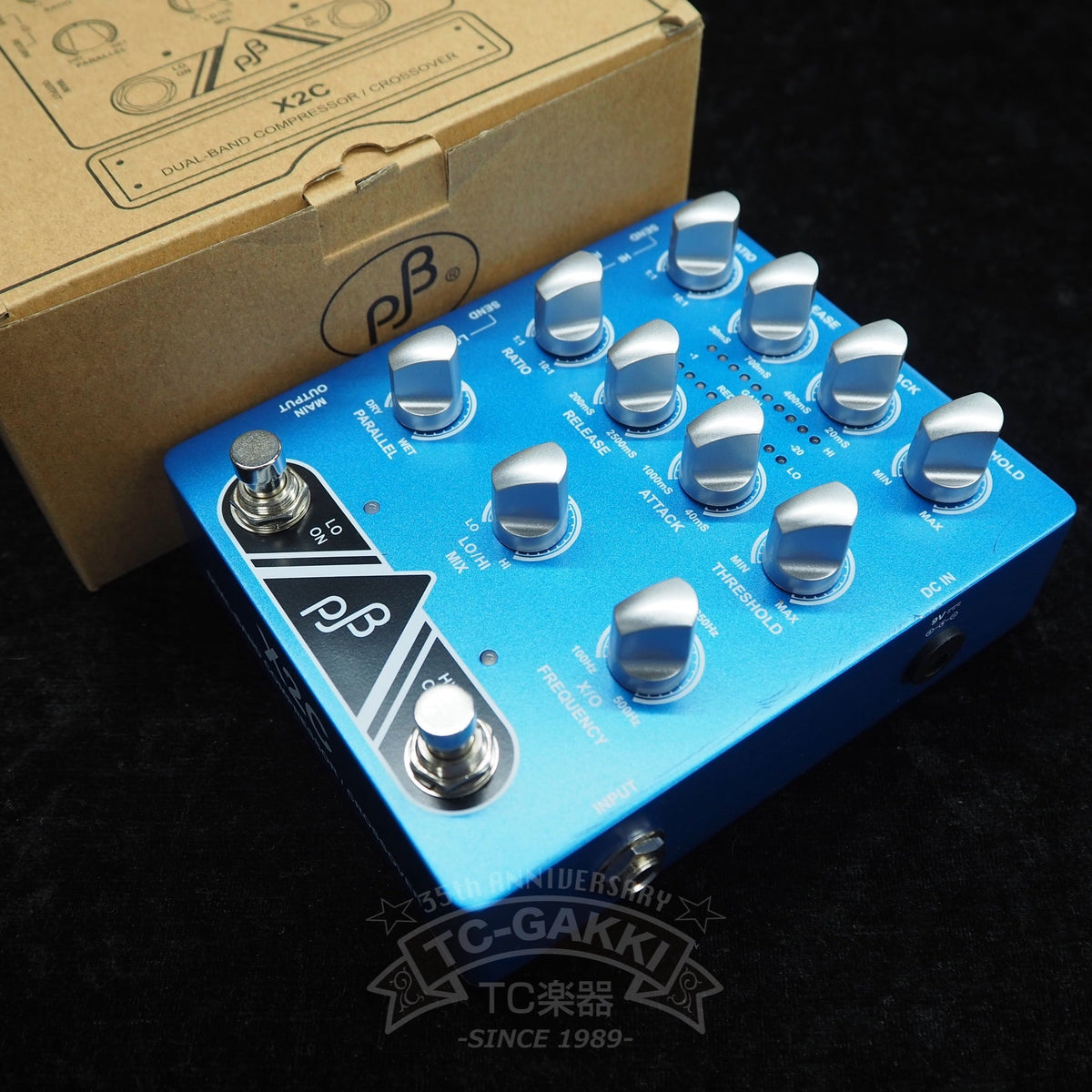 PHIL JONES BASS X2C DUAL-BAND COMPRESSOR/CROSSOVER - TC楽器 - TCGAKKI