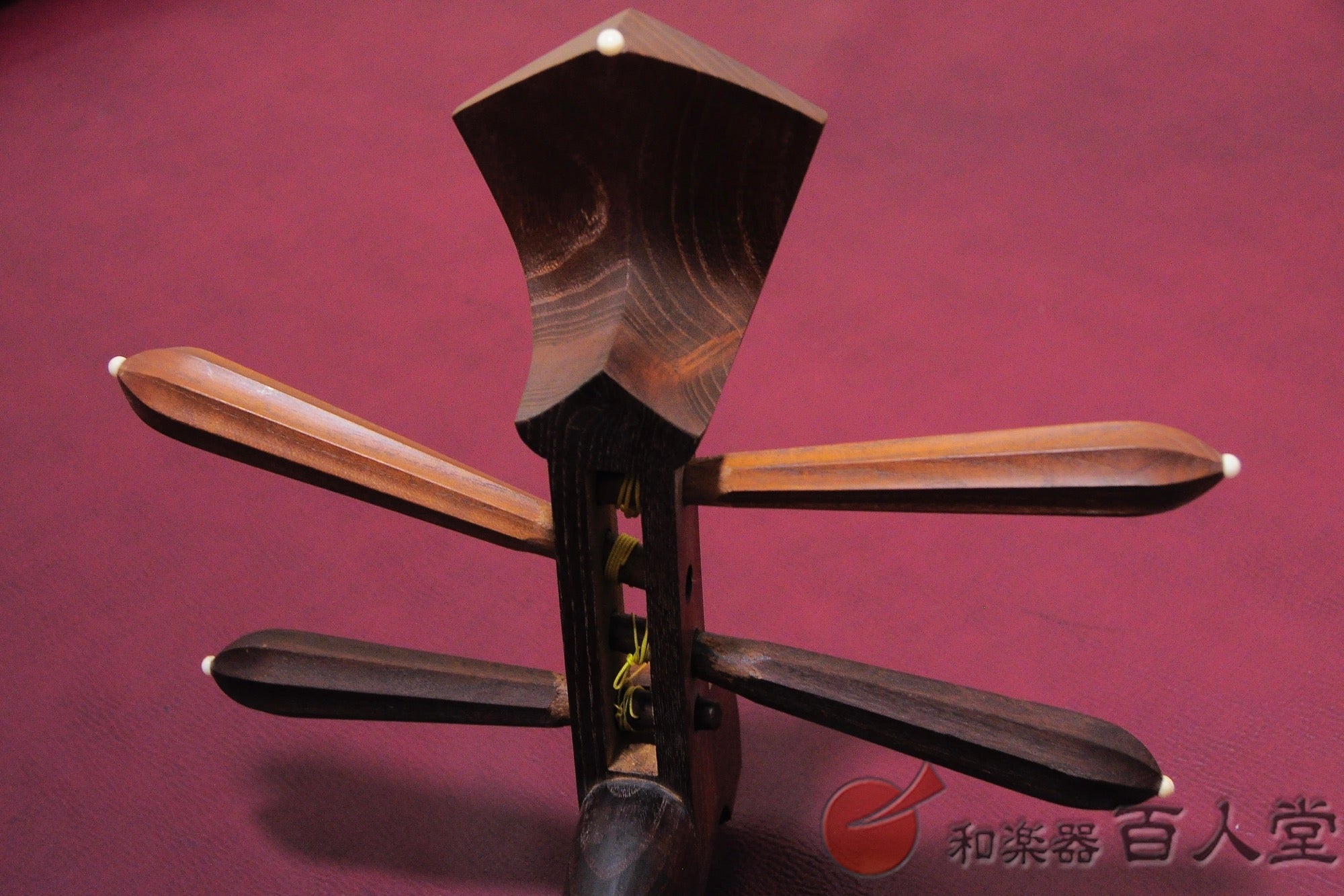 林月作(林宇助) 薩摩琵琶 四絃総桑 - TC楽器 - TCGAKKI