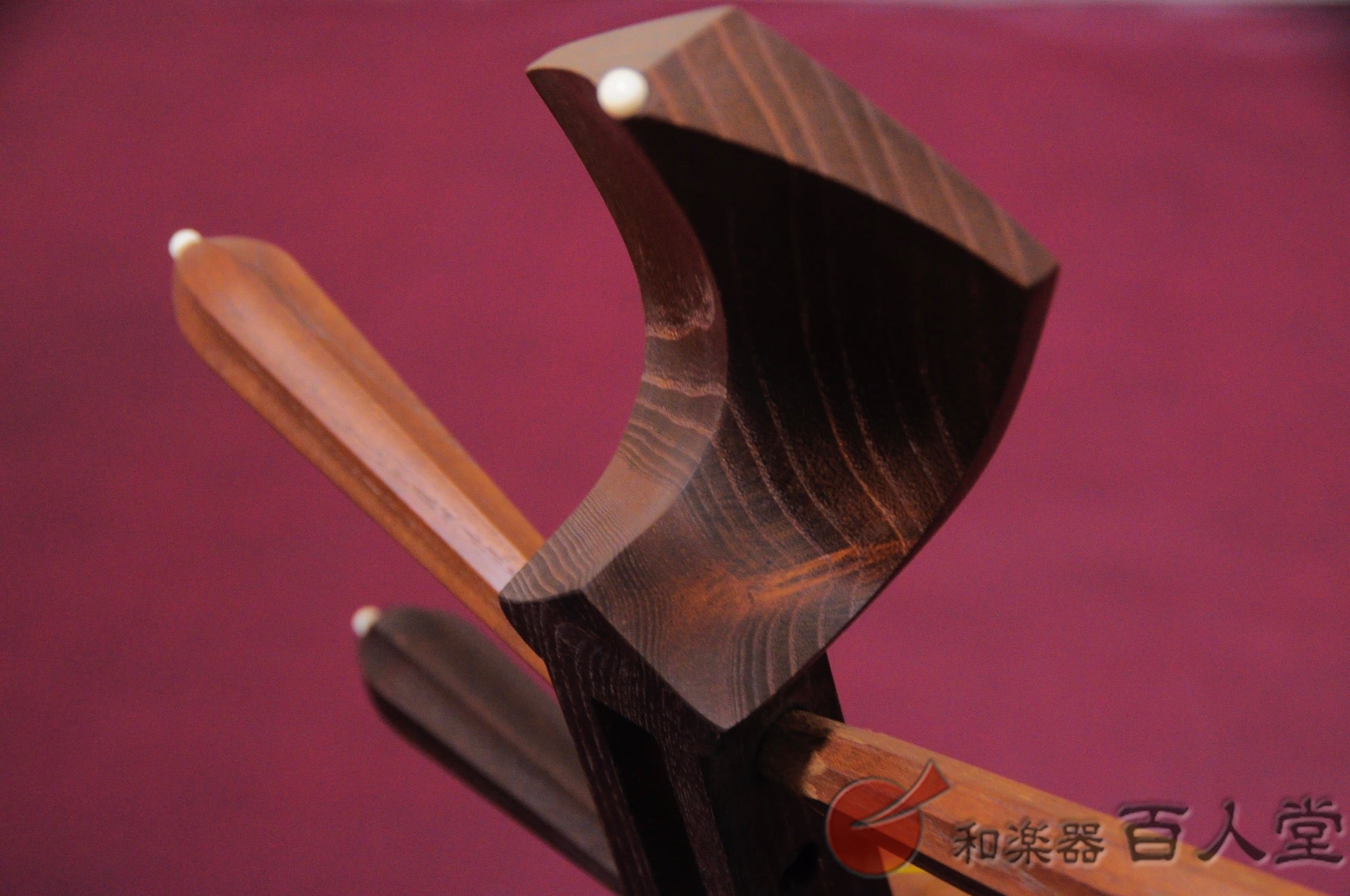 林月作(林宇助) 薩摩琵琶 四絃総桑 - TC楽器 - TCGAKKI