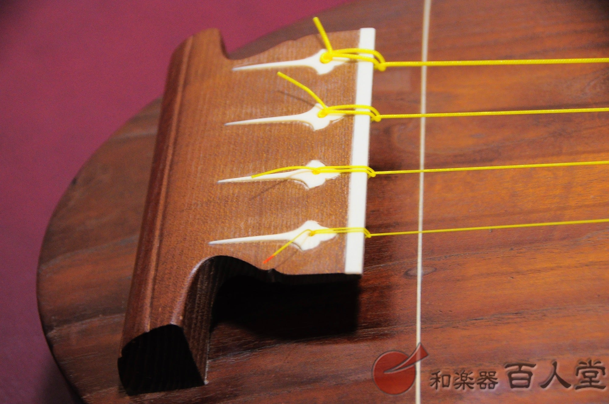 林月作(林宇助) 薩摩琵琶 四絃総桑 - TC楽器 - TCGAKKI