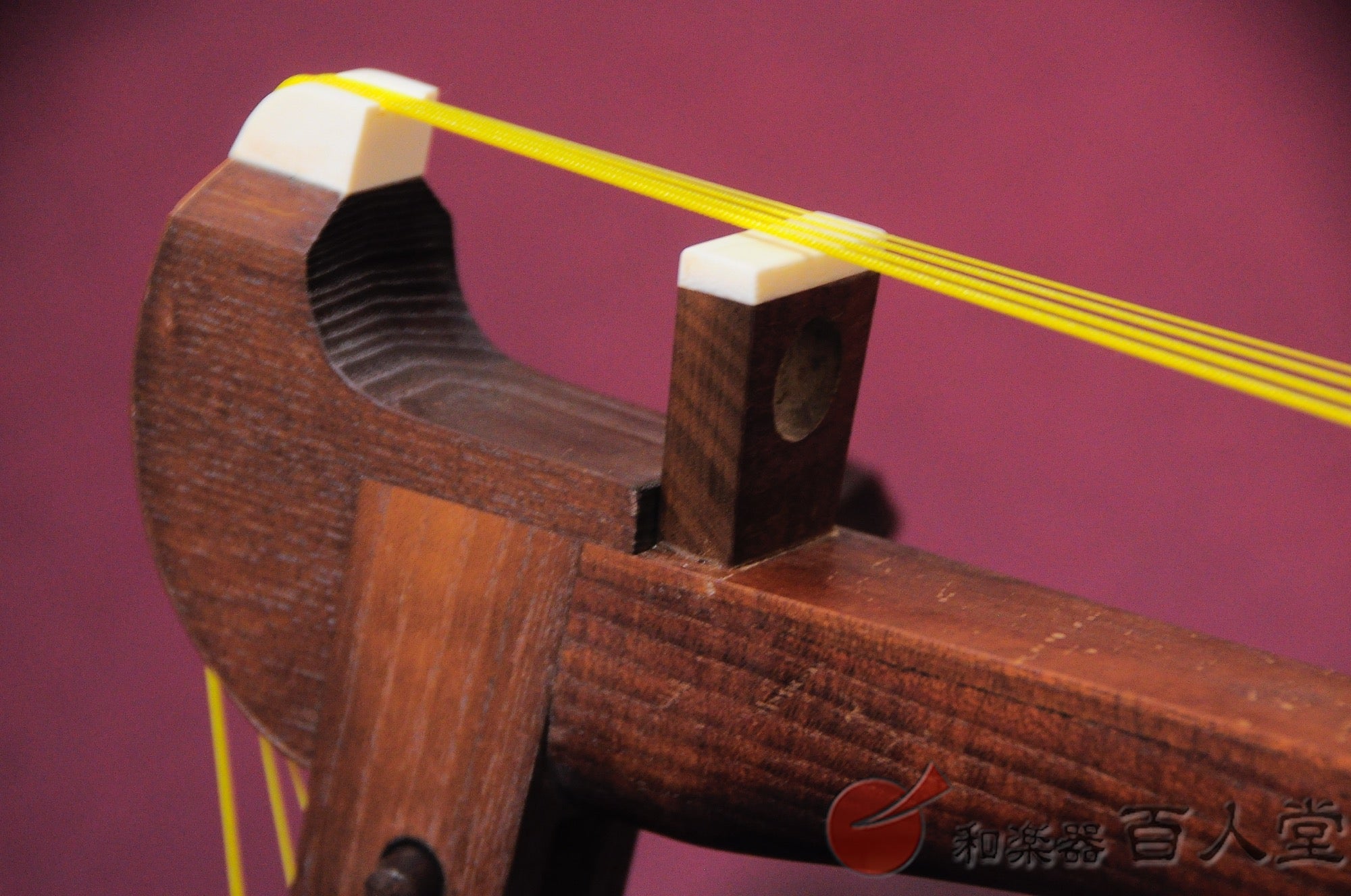 林月作(林宇助) 薩摩琵琶 四絃総桑 - TC楽器 - TCGAKKI