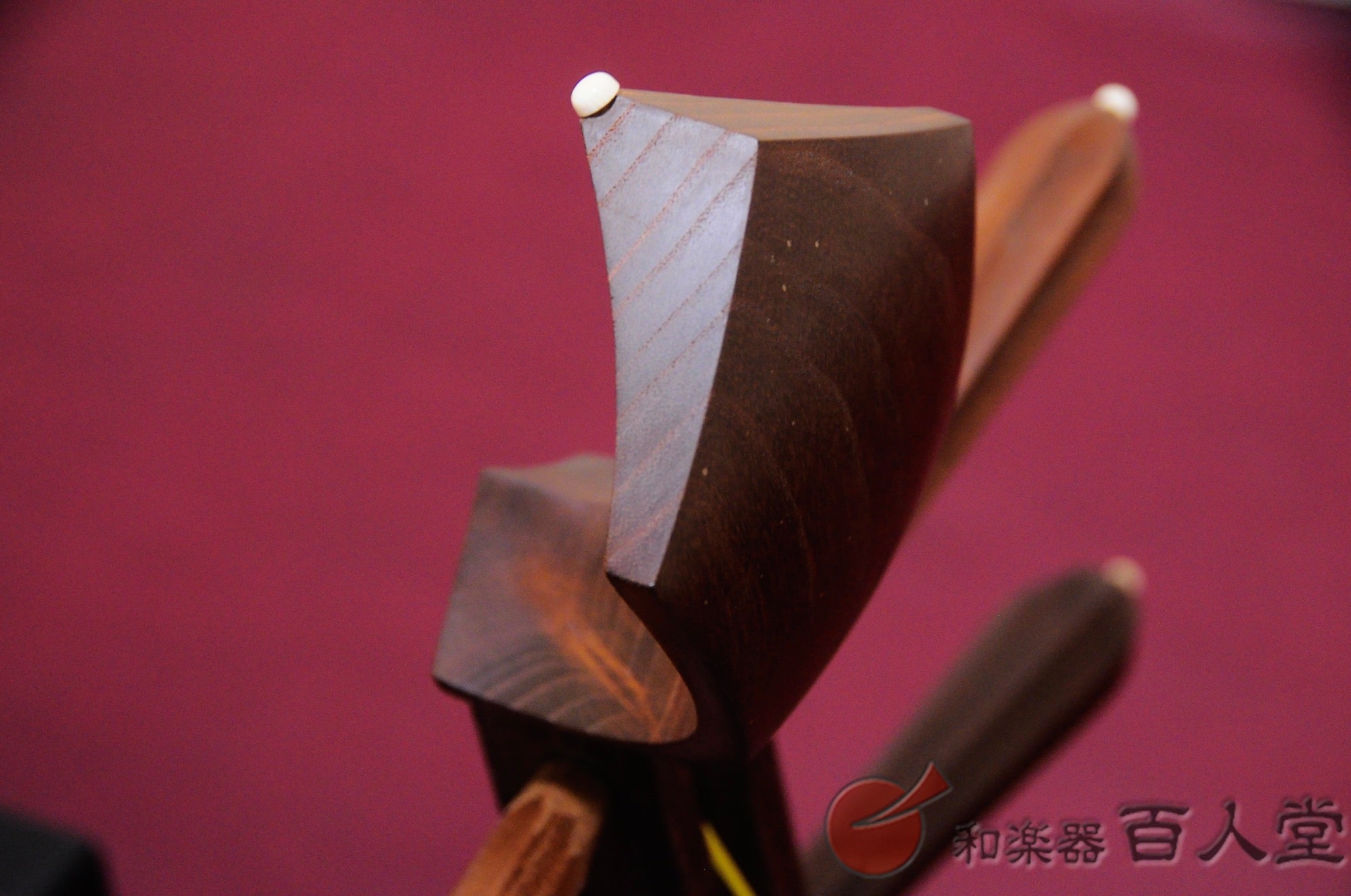 林月作(林宇助) 薩摩琵琶 四絃総桑 - TC楽器 - TCGAKKI