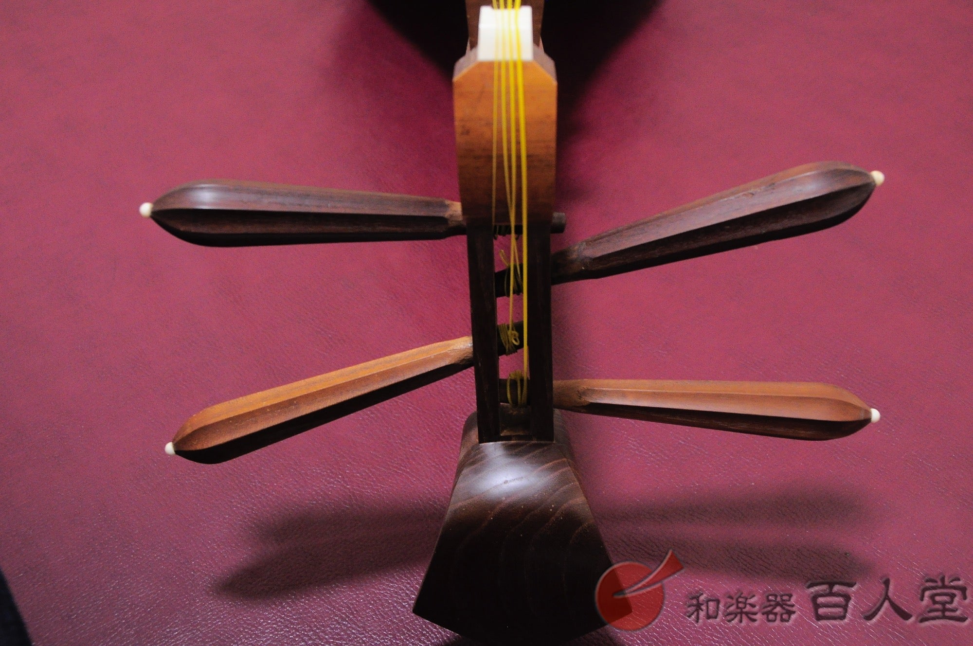 林月作(林宇助) 薩摩琵琶 四絃総桑 - TC楽器 - TCGAKKI