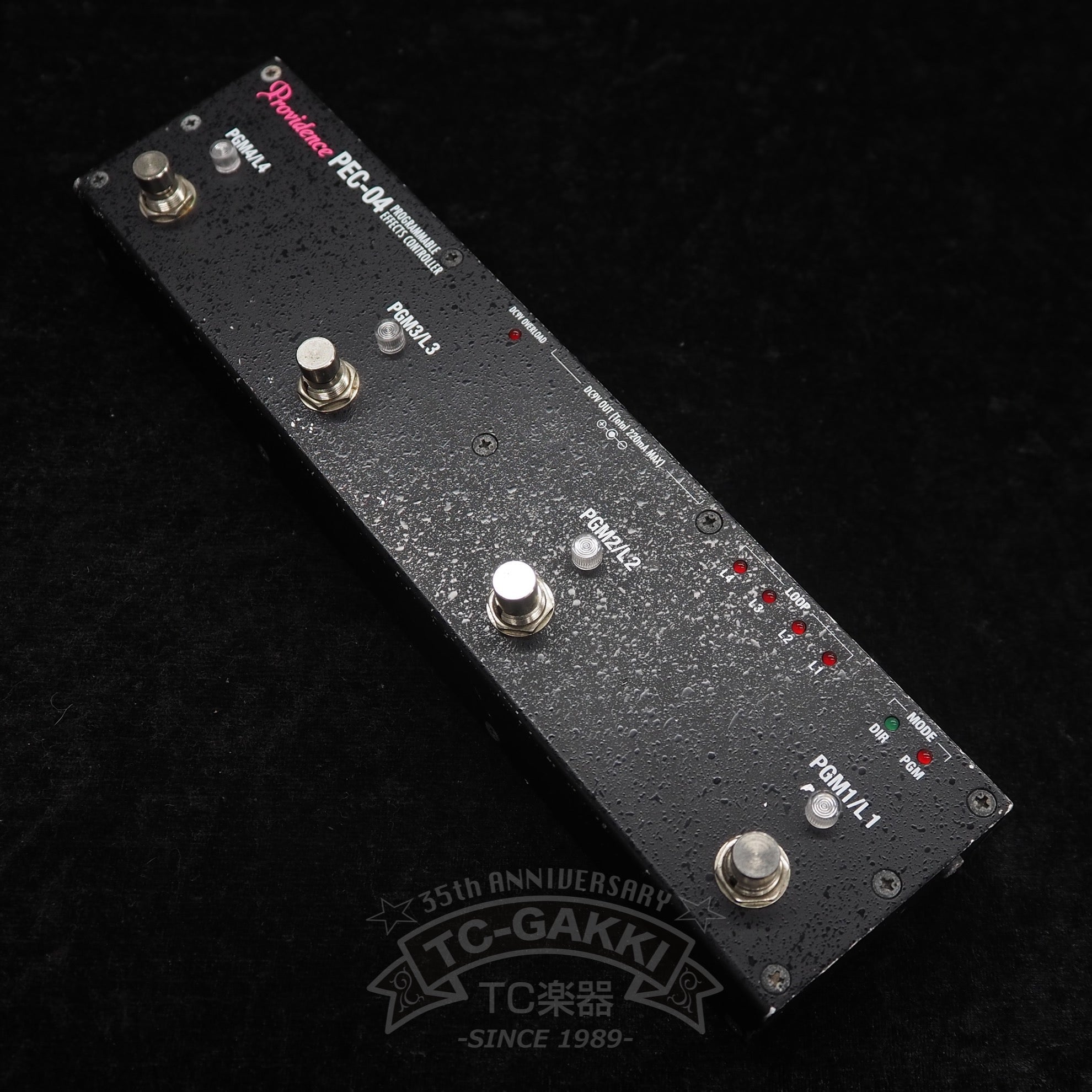 Providence PEC-04 PROGRAMMABLE EFFECTS CONTROLLER - TC楽器 - TCGAKKI