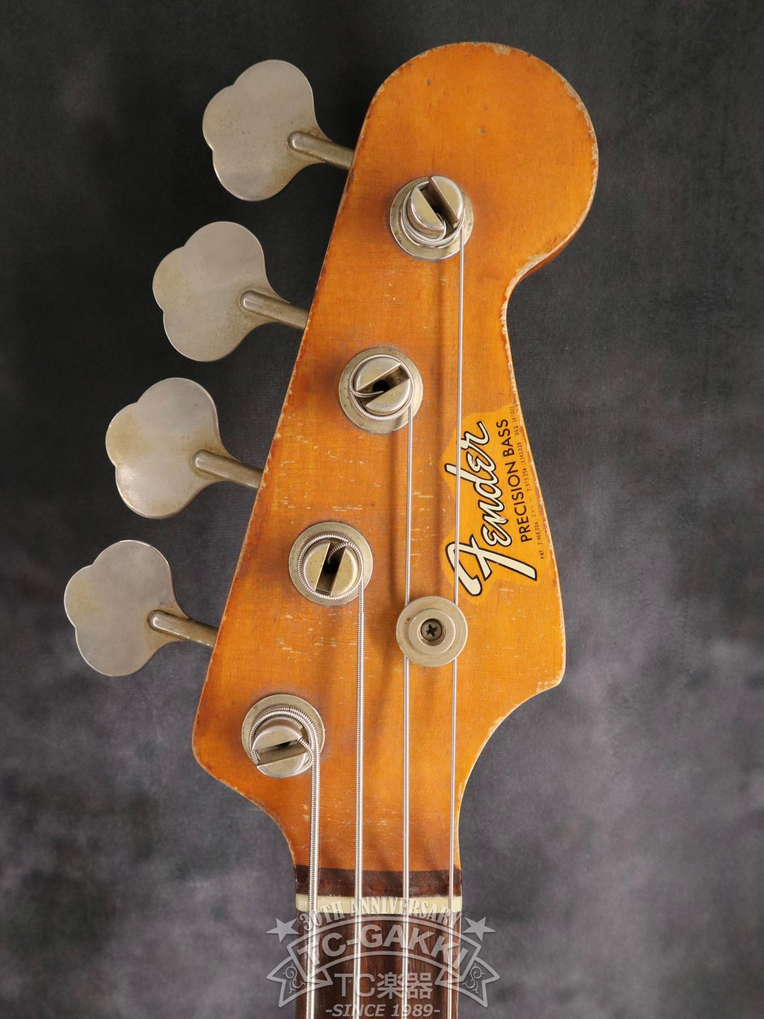 1966년형 Fender PRECISION BASS 리피니시