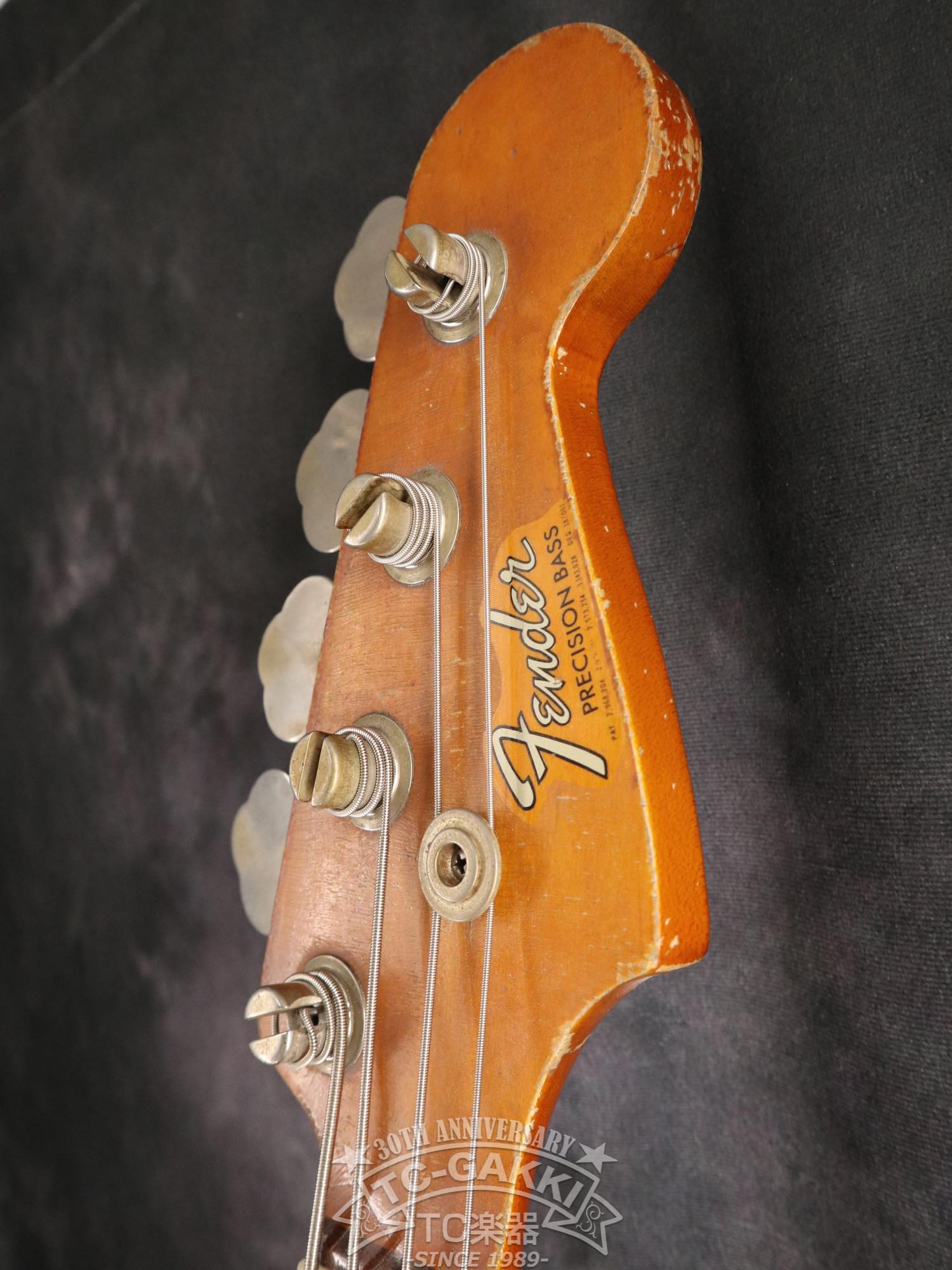1966년형 Fender PRECISION BASS 리피니시