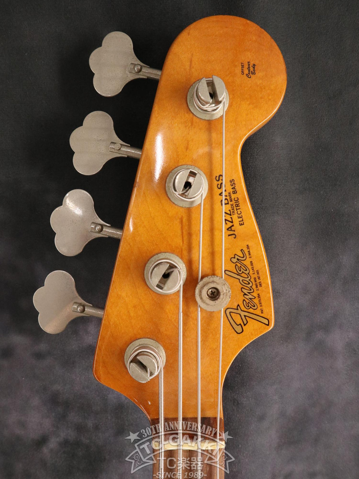 Fender USA 1996 American Vintage 62 Jazz Bass stack 50th Anniversary