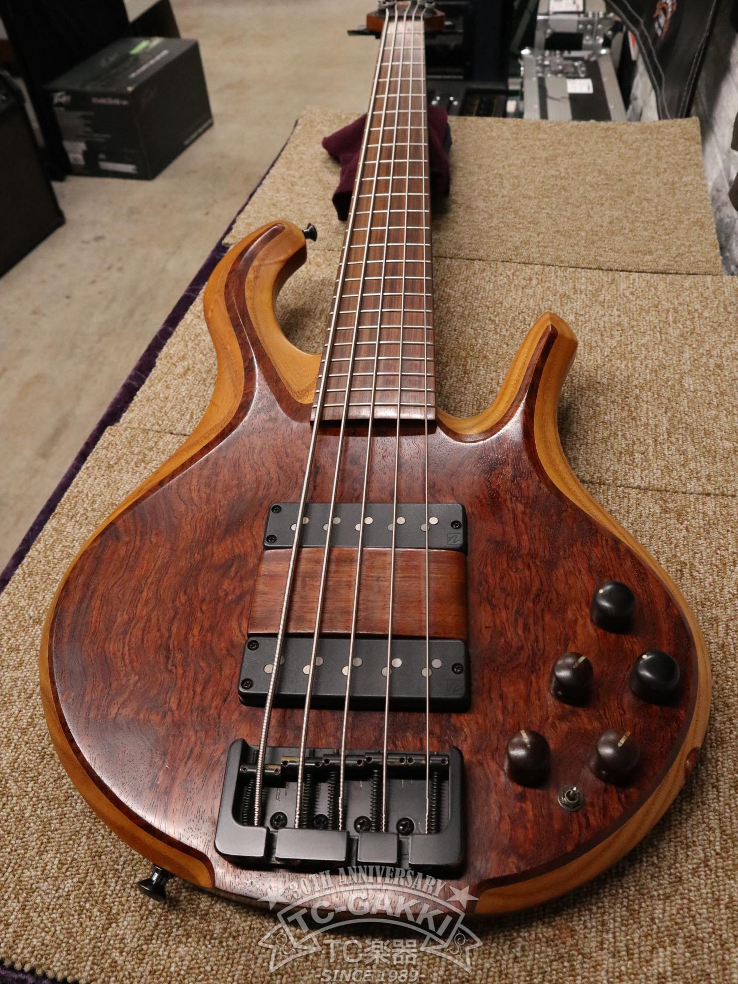 Mike Browne Designs Bubinga mBDesigns 5strings Fretted