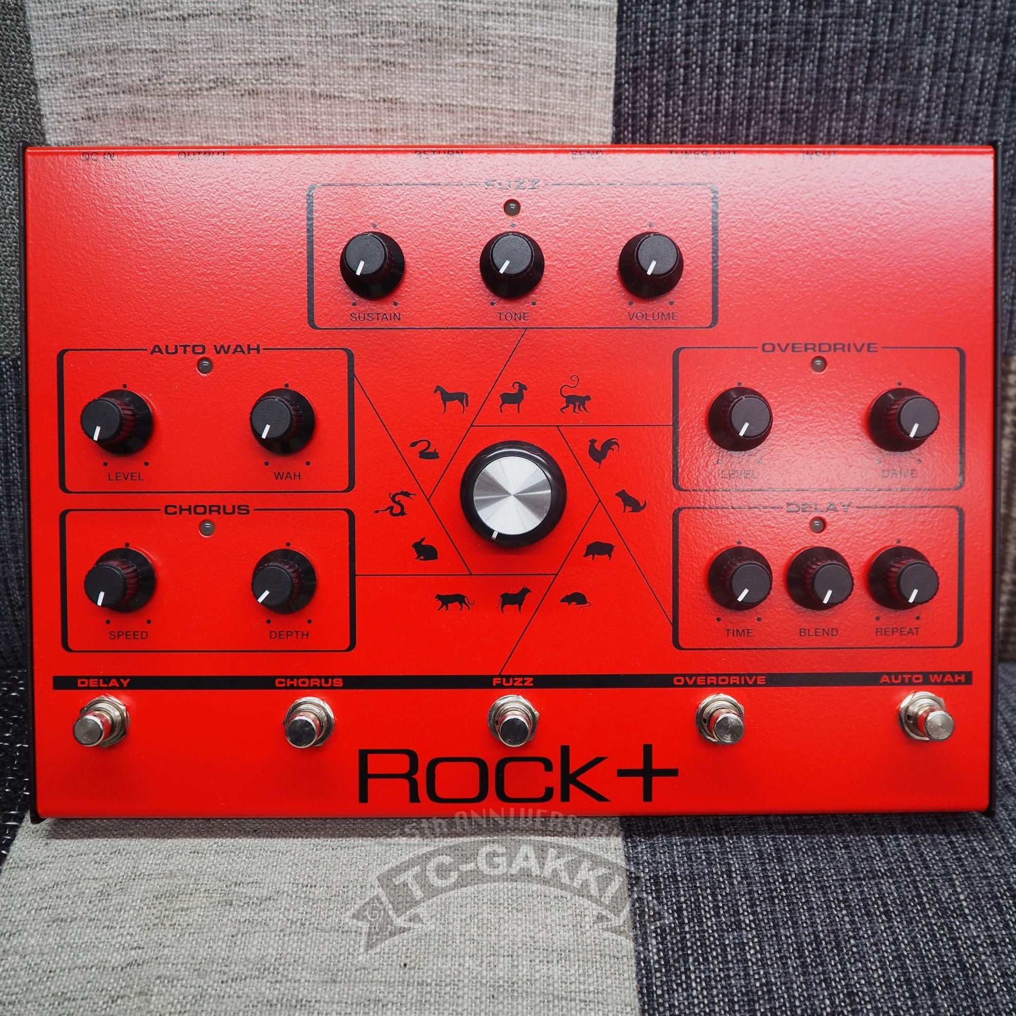 ROCK+ Effector (Red) - TC楽器 - TCGAKKI