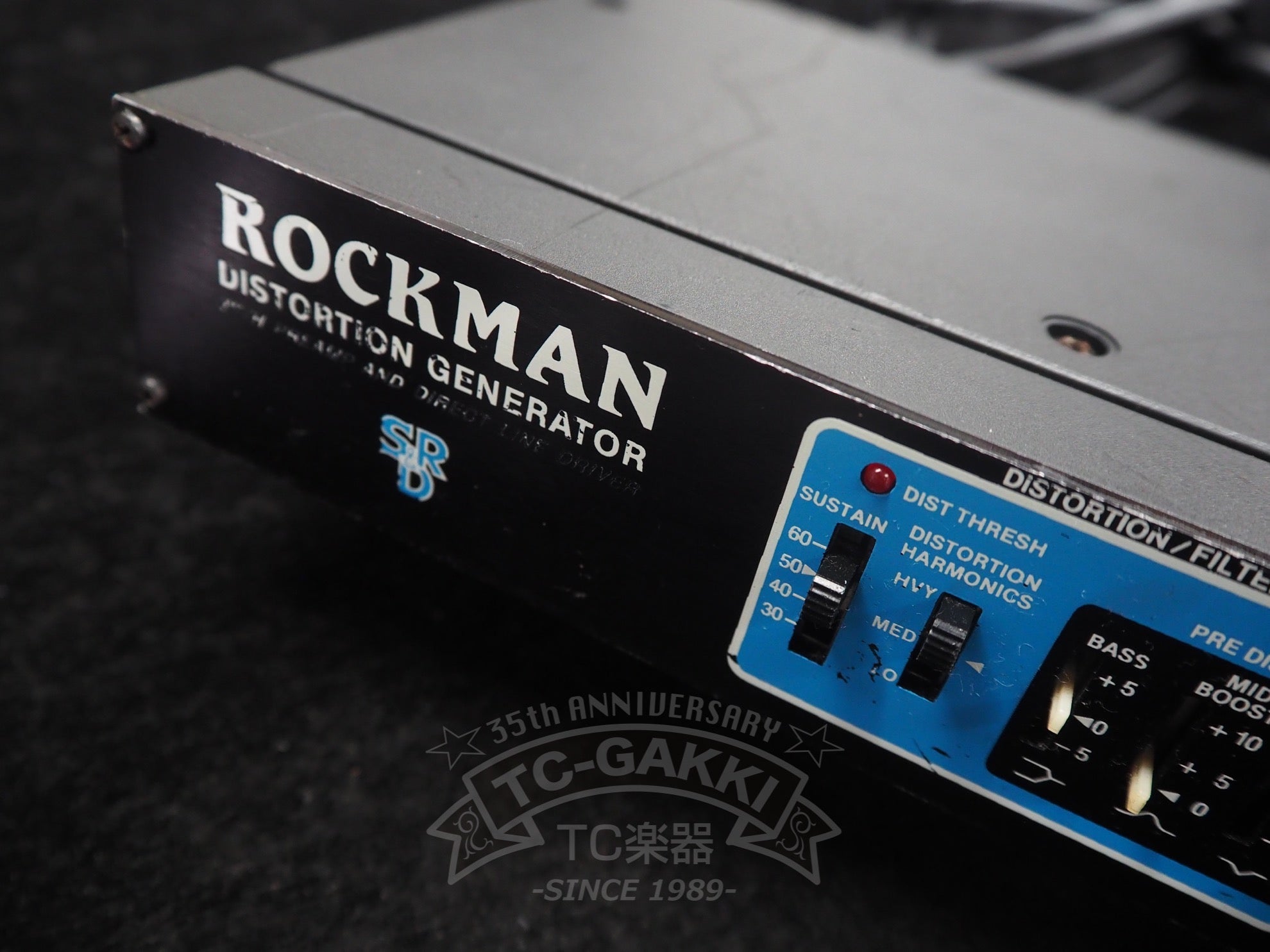 ROCKMAN DISTORTION GENERATOR MODEL 100 - TC楽器 - TCGAKKI