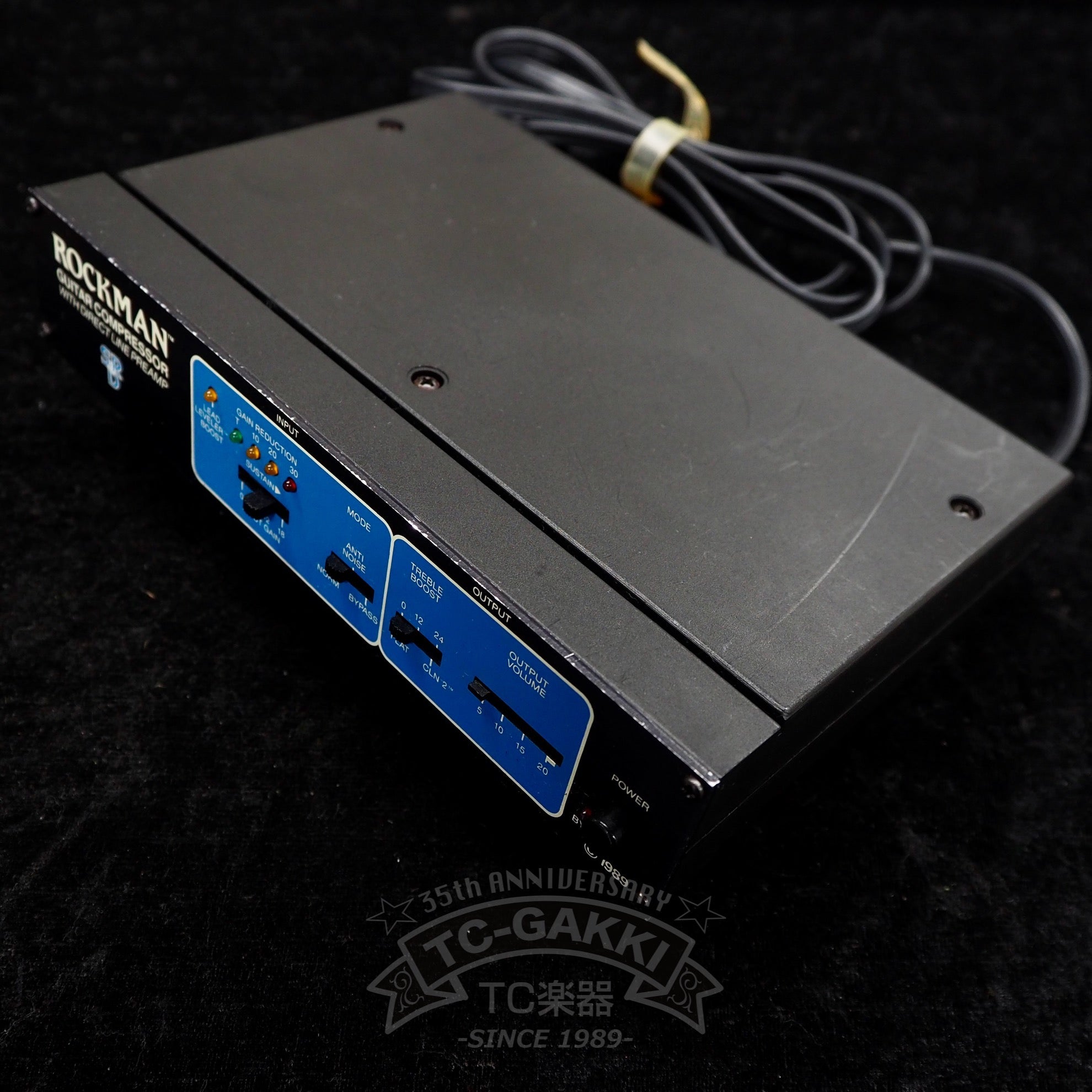 ROCKMAN GUITAR COMPRESSOR MODEL 100 - TC楽器 - TCGAKKI