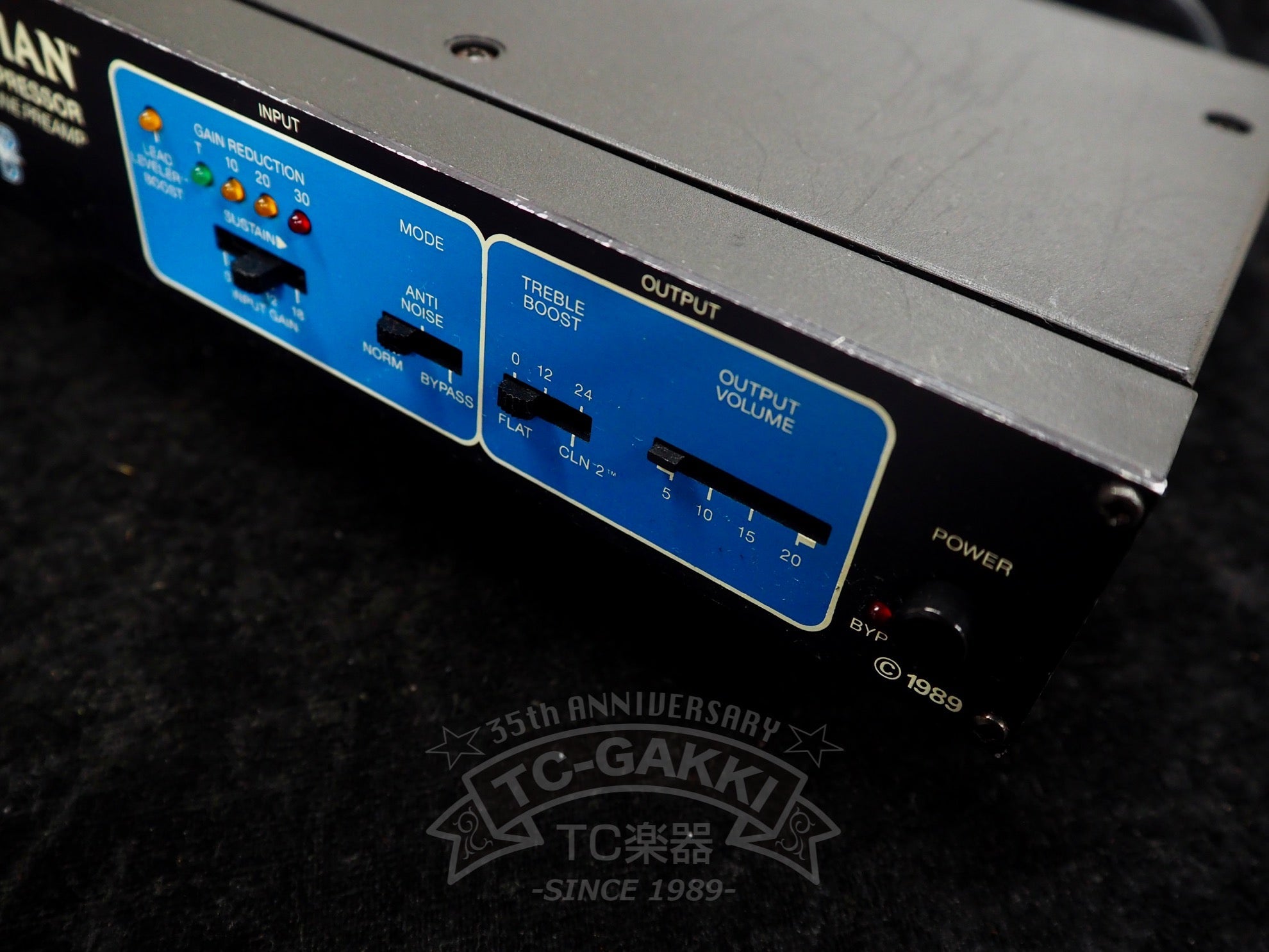 ROCKMAN GUITAR COMPRESSOR MODEL 100 - TC楽器 - TCGAKKI