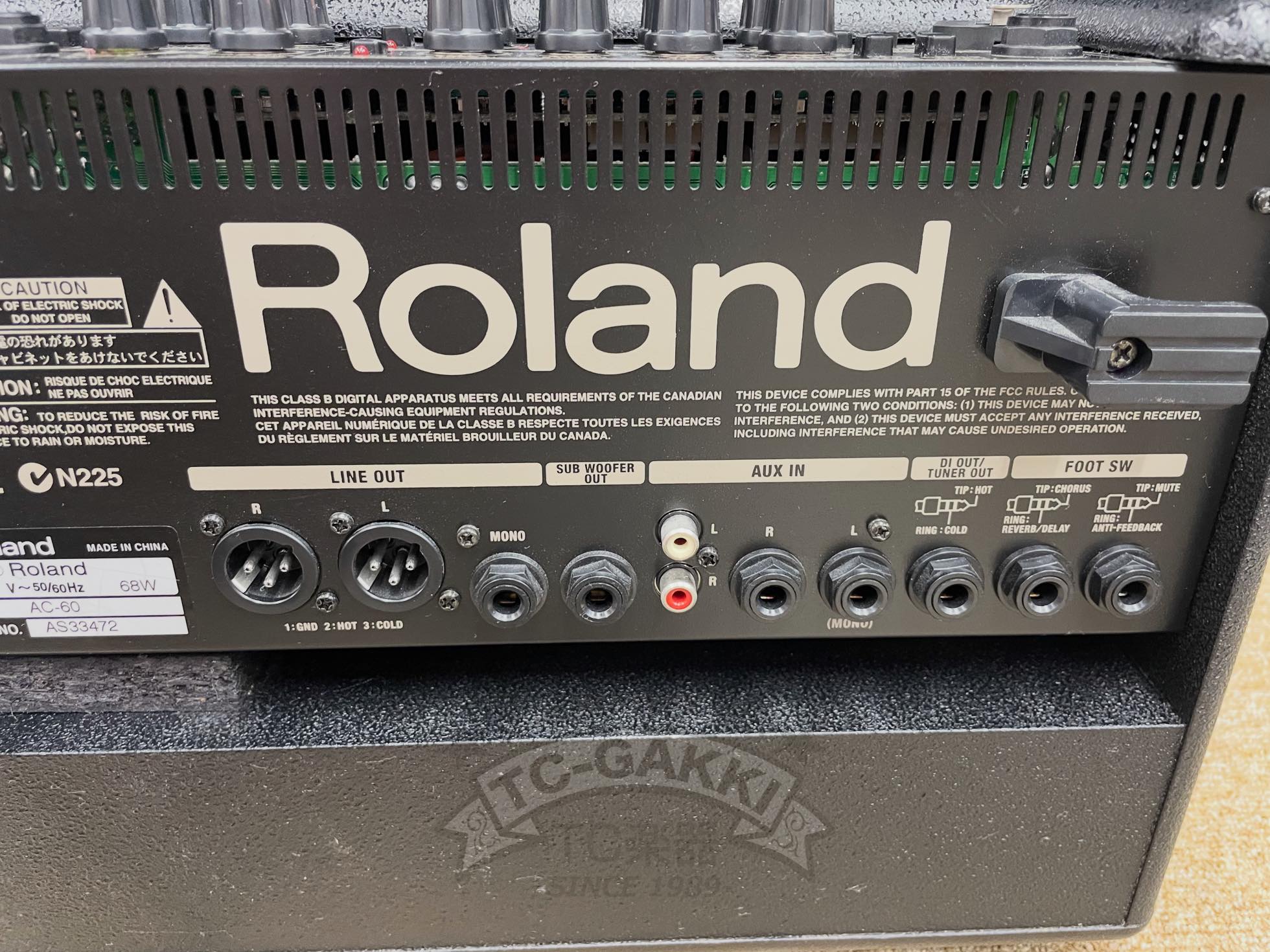 Roland AC-60 ACOUSTIC CHORUS - TC楽器 - TCGAKKI