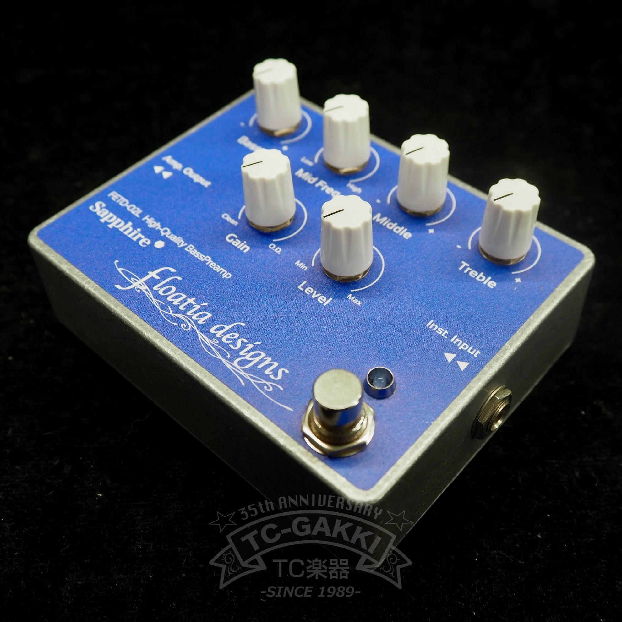 Sapphire FETD - 02L High - Quality BassPreamp - TC楽器 - TCGAKKI