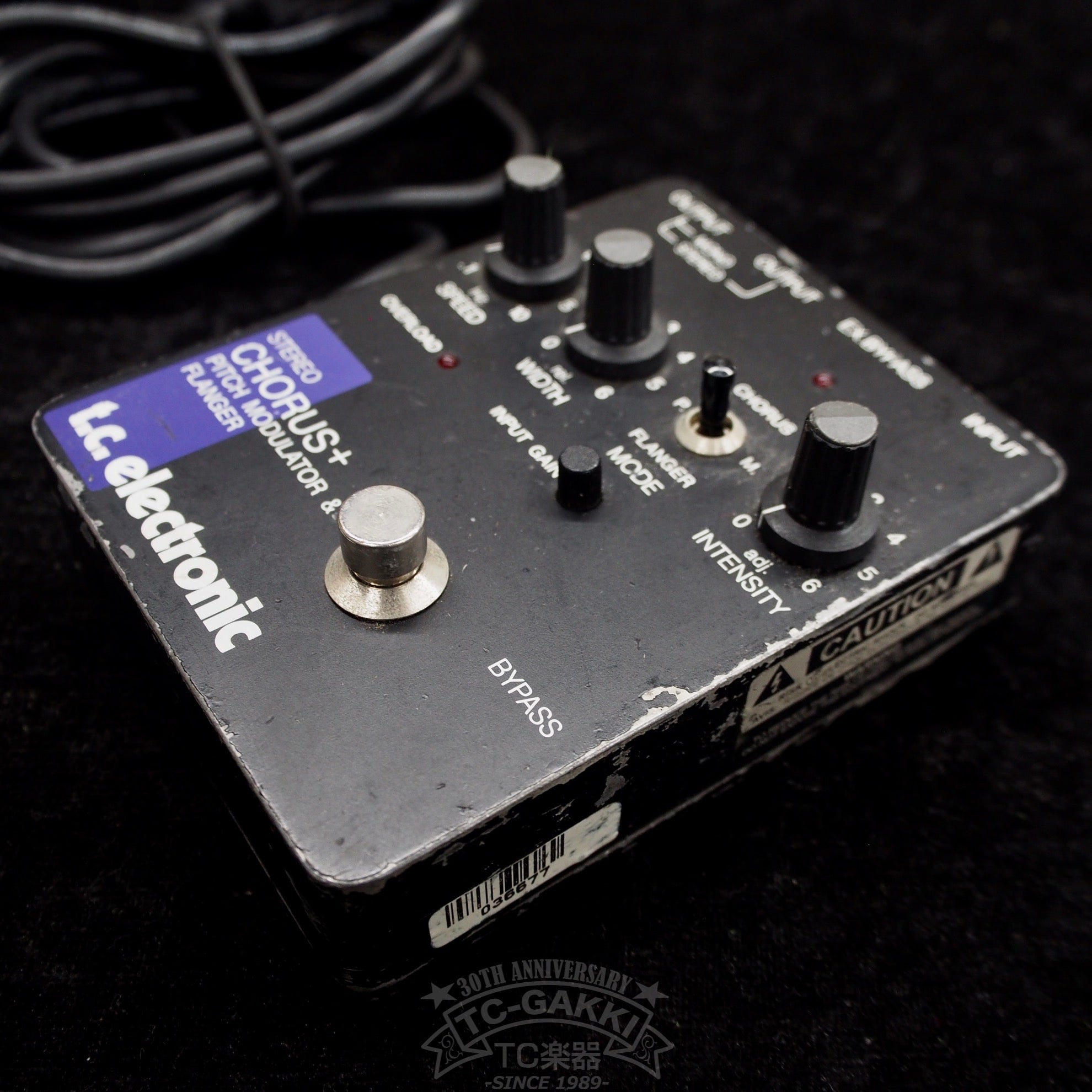 "SCF" STEREO CHORUS+ PITCH MODULATOR & FLANGER - TC楽器 - TCGAKKI