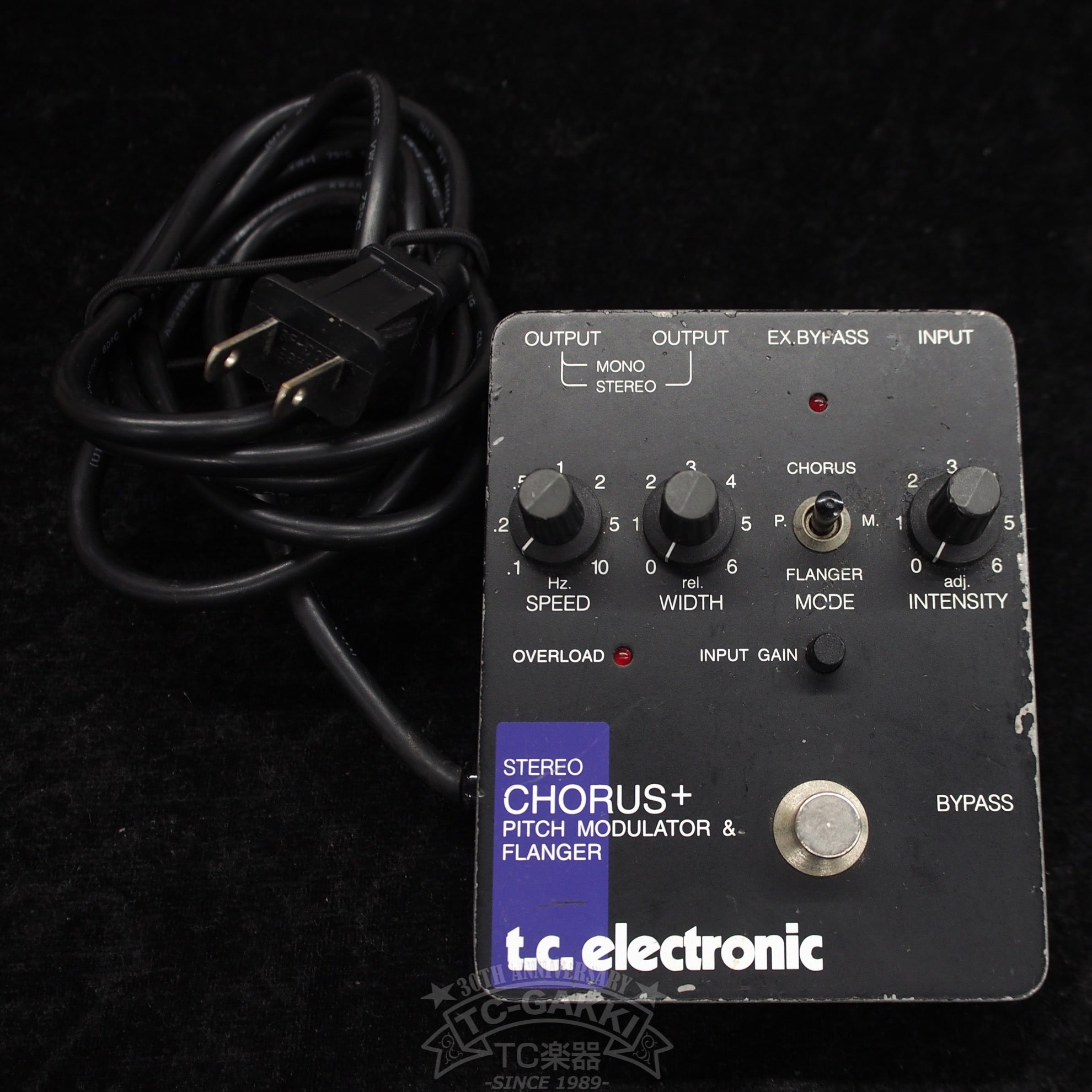 "SCF" STEREO CHORUS+ PITCH MODULATOR & FLANGER - TC楽器 - TCGAKKI