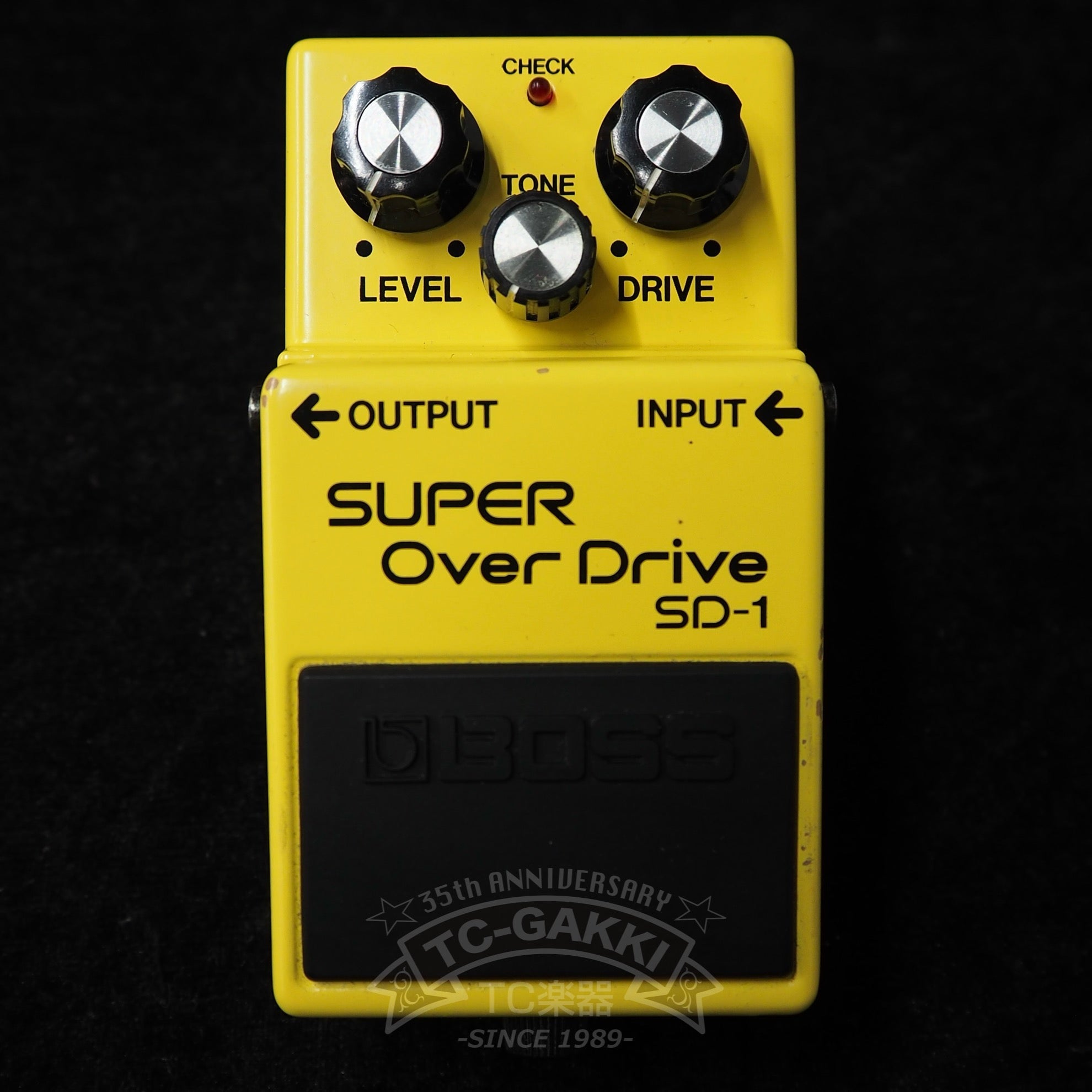 ギター BOSS SD-1 NEC C4558C SD-1 SUPER Over Drive (JAPAN/NEC C4558C)
